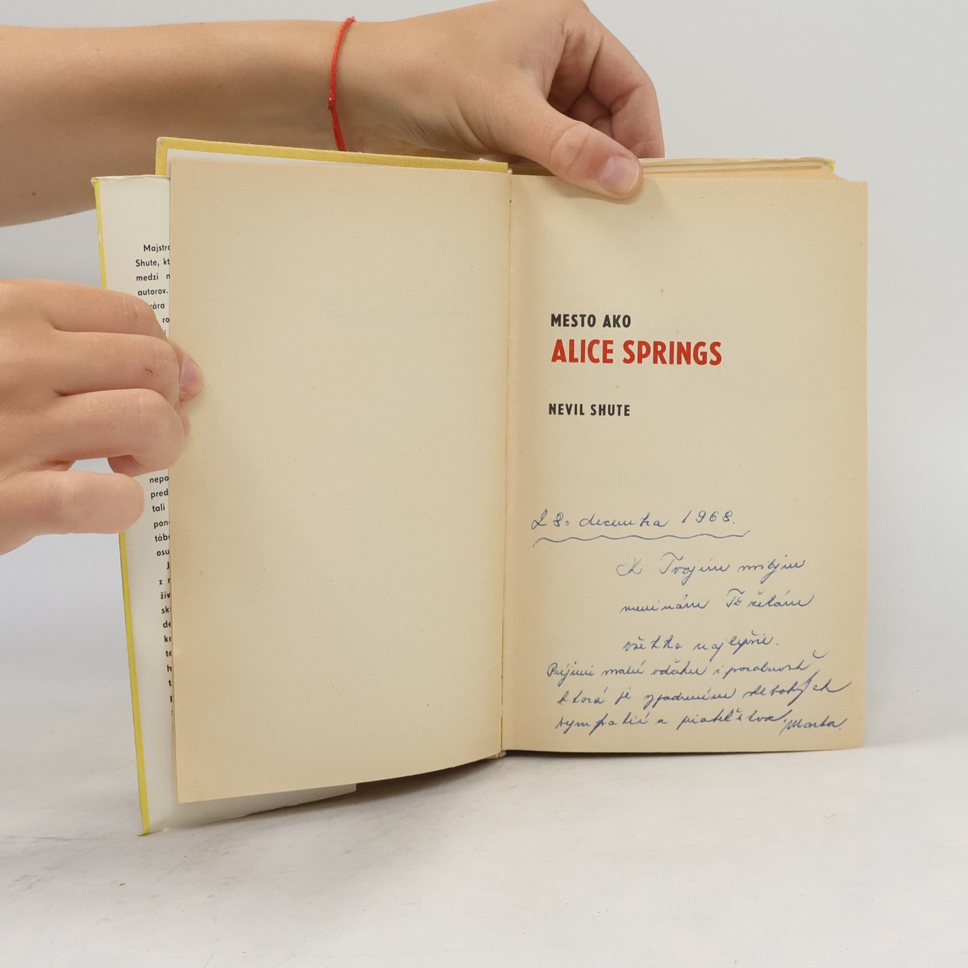 Nevil Shute Mesto ako Alice Springs