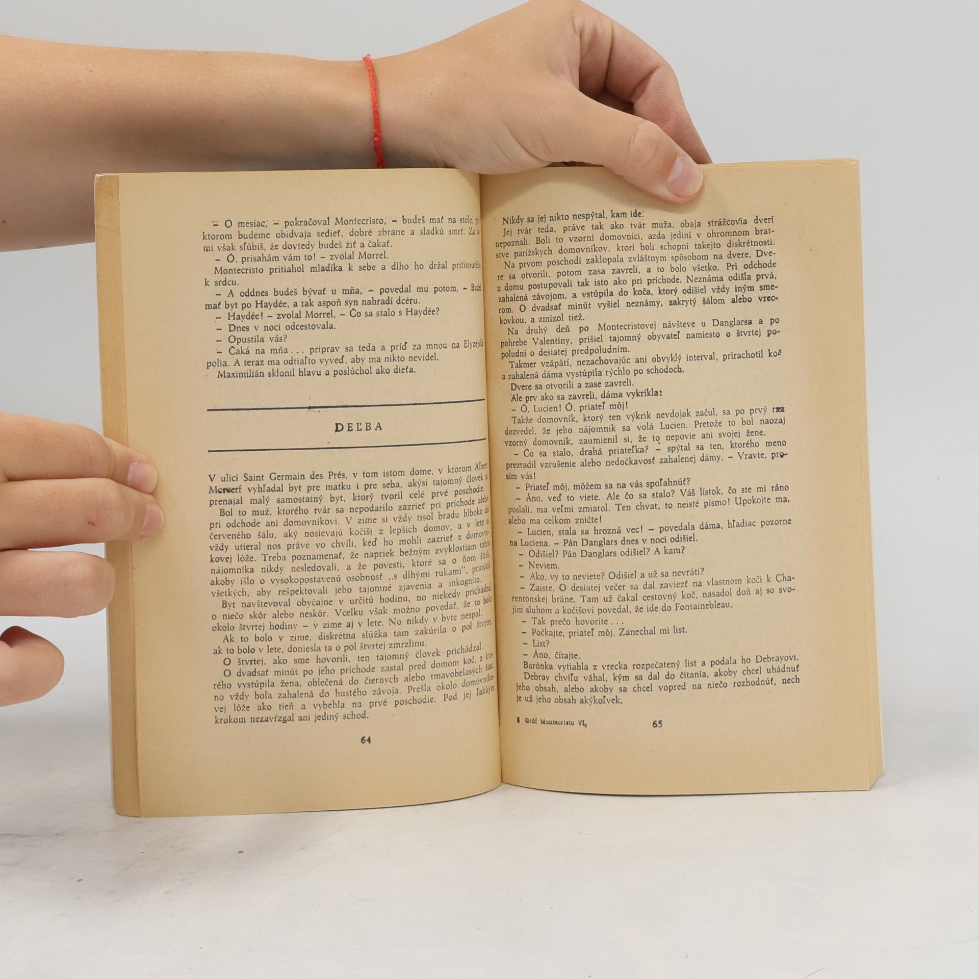 Alexandre Dumas starší Gróf Monte Cristo VI