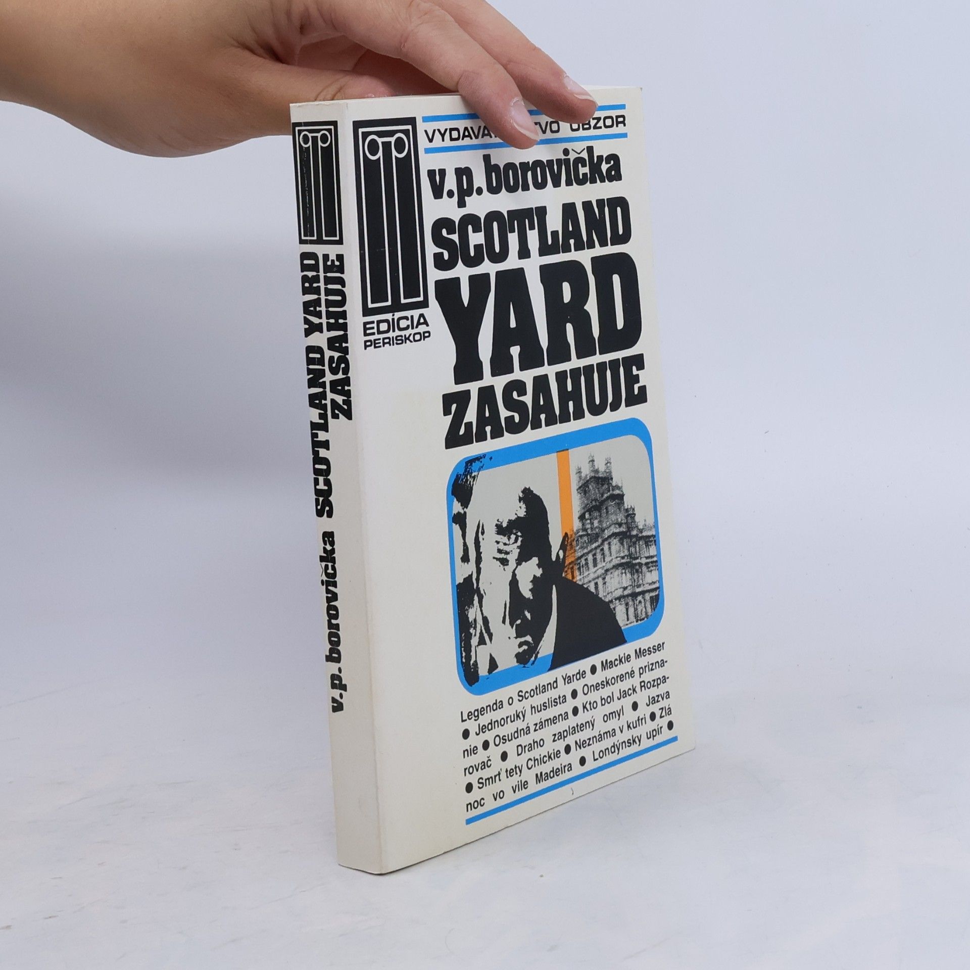 Václav Pavel Borovička Scotland Yard zasahuje