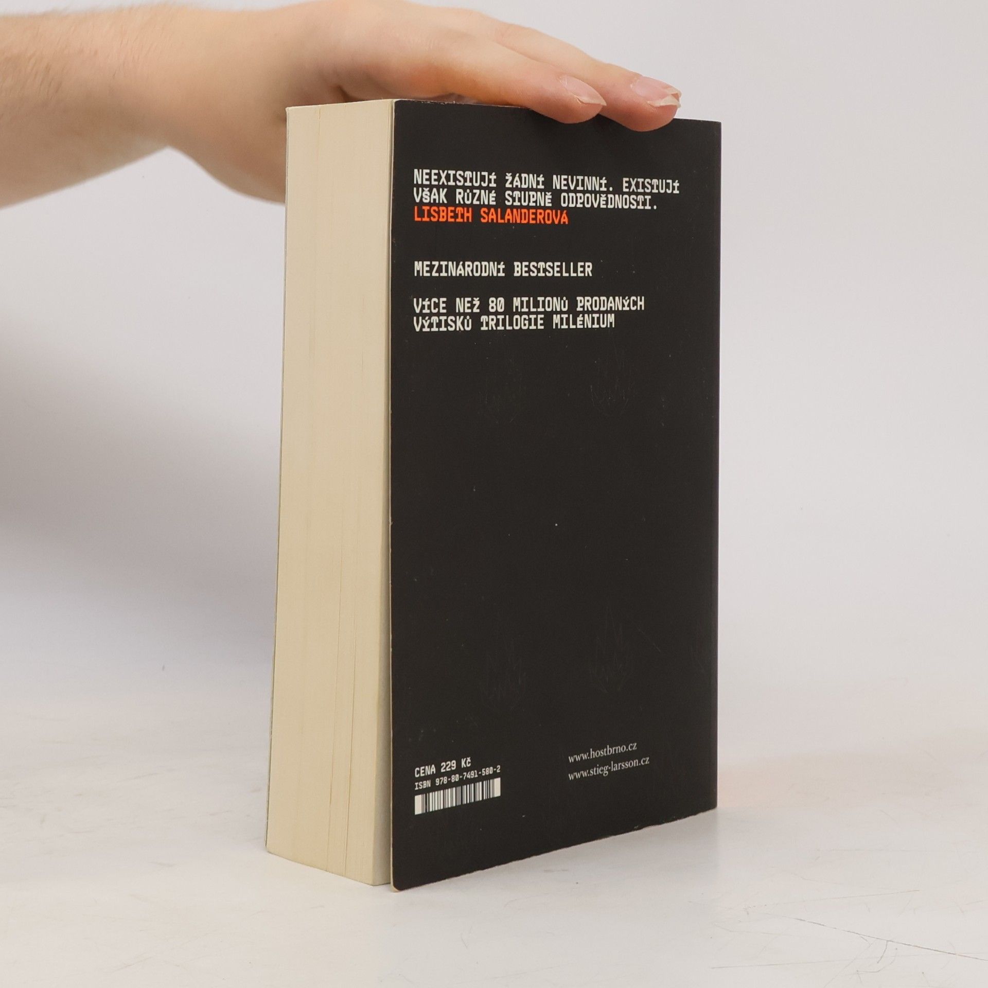 Stieg Larsson Dívka, která si hrála s ohněm