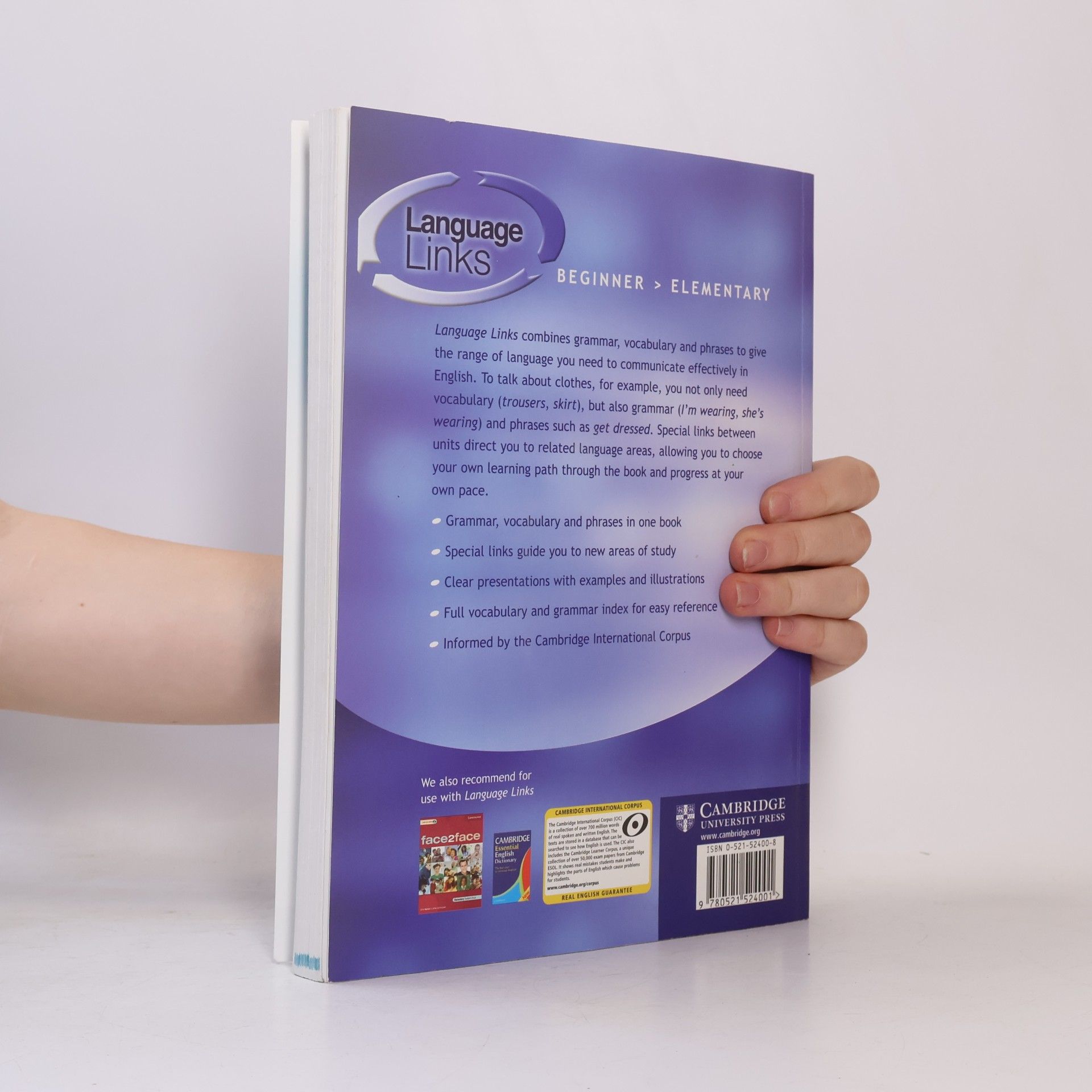 Adrian Doff Language Links. Grammar and Vocabulary For Self-Study: With Answers. Beginner-Elementary