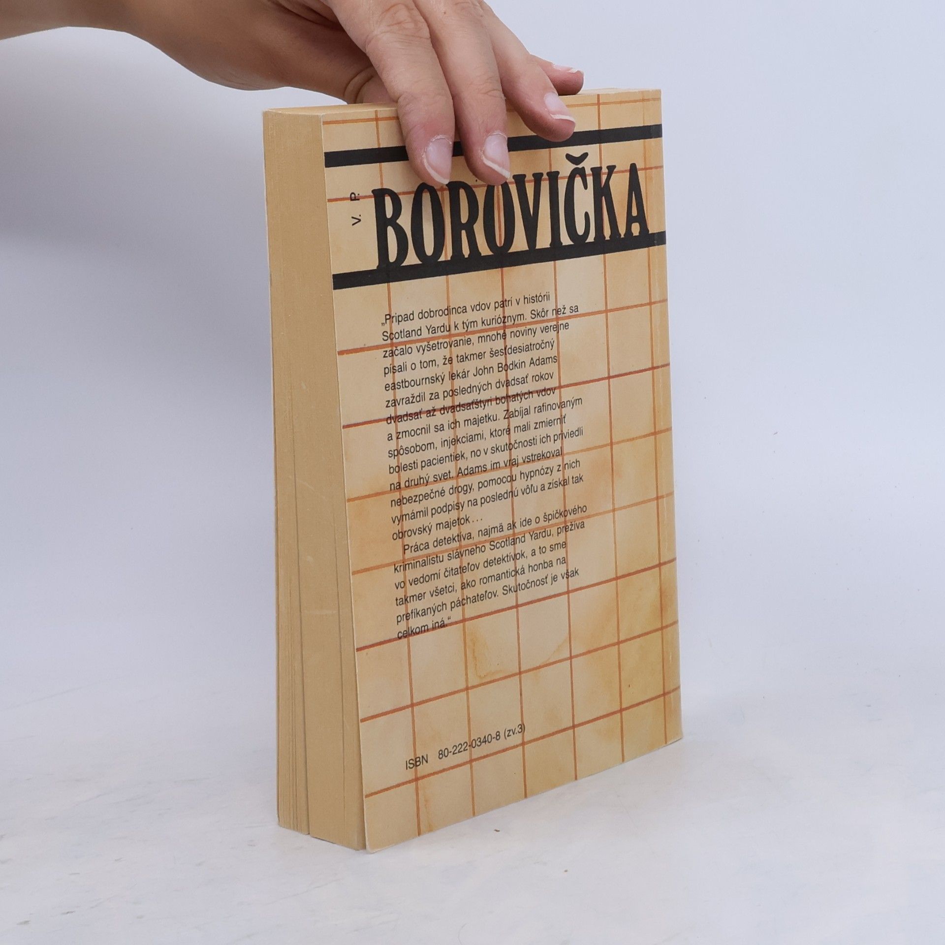 Václav Pavel Borovička Veľké Kriminálne Prípady III
