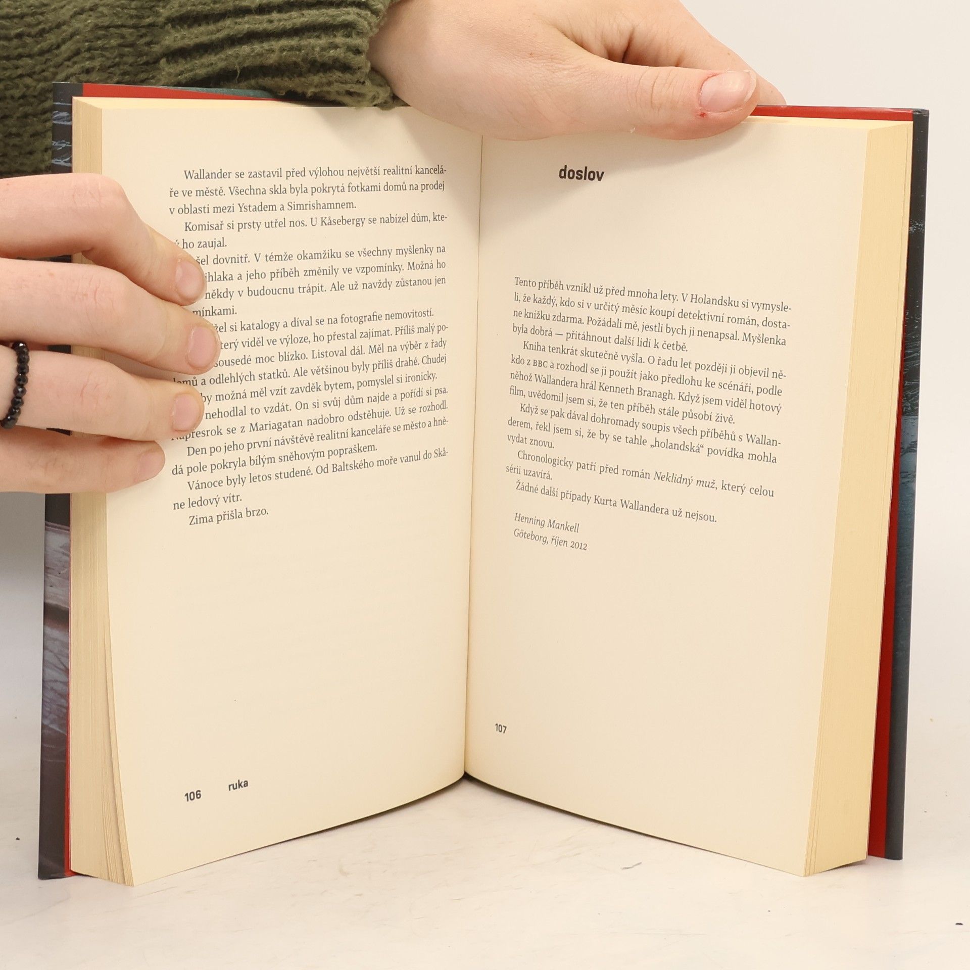 Henning Mankell Ruka / Wallanderův svět