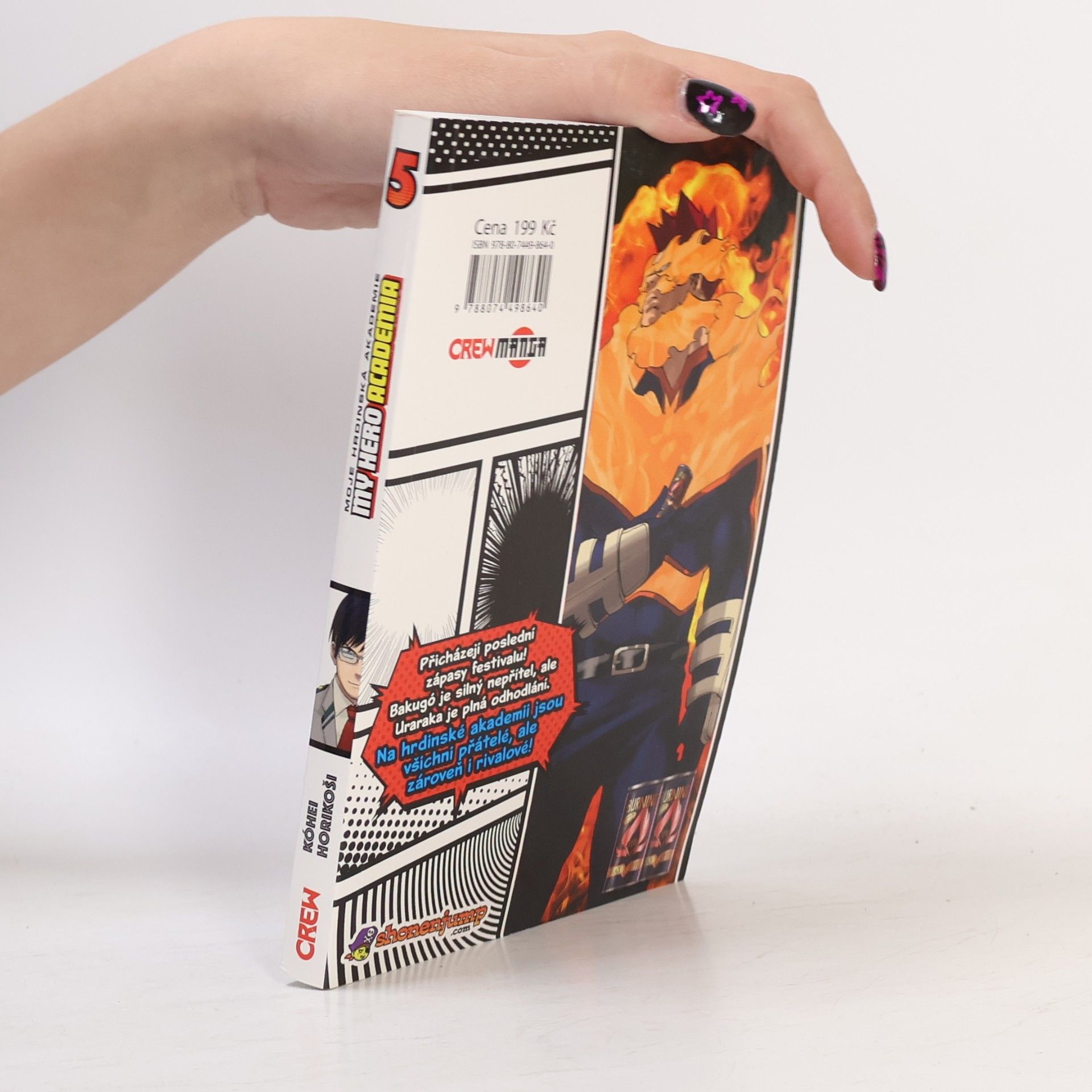 Kóhei Horikoši My Hero Academia. Moje hrdinská akademie 5. Šóto Todoroki: Počátek