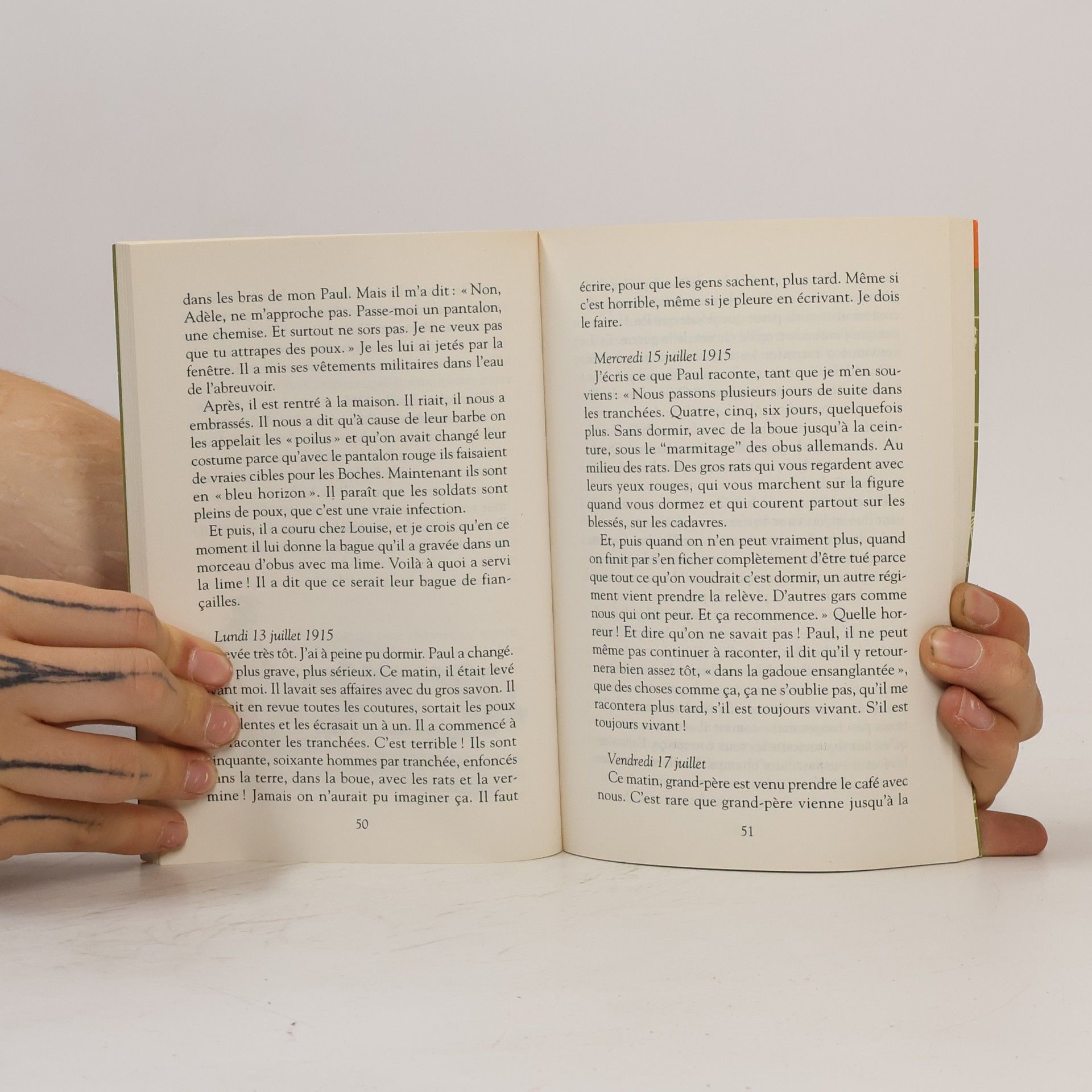 Paule du Bouchet Le journal d'Adele 1914-1918