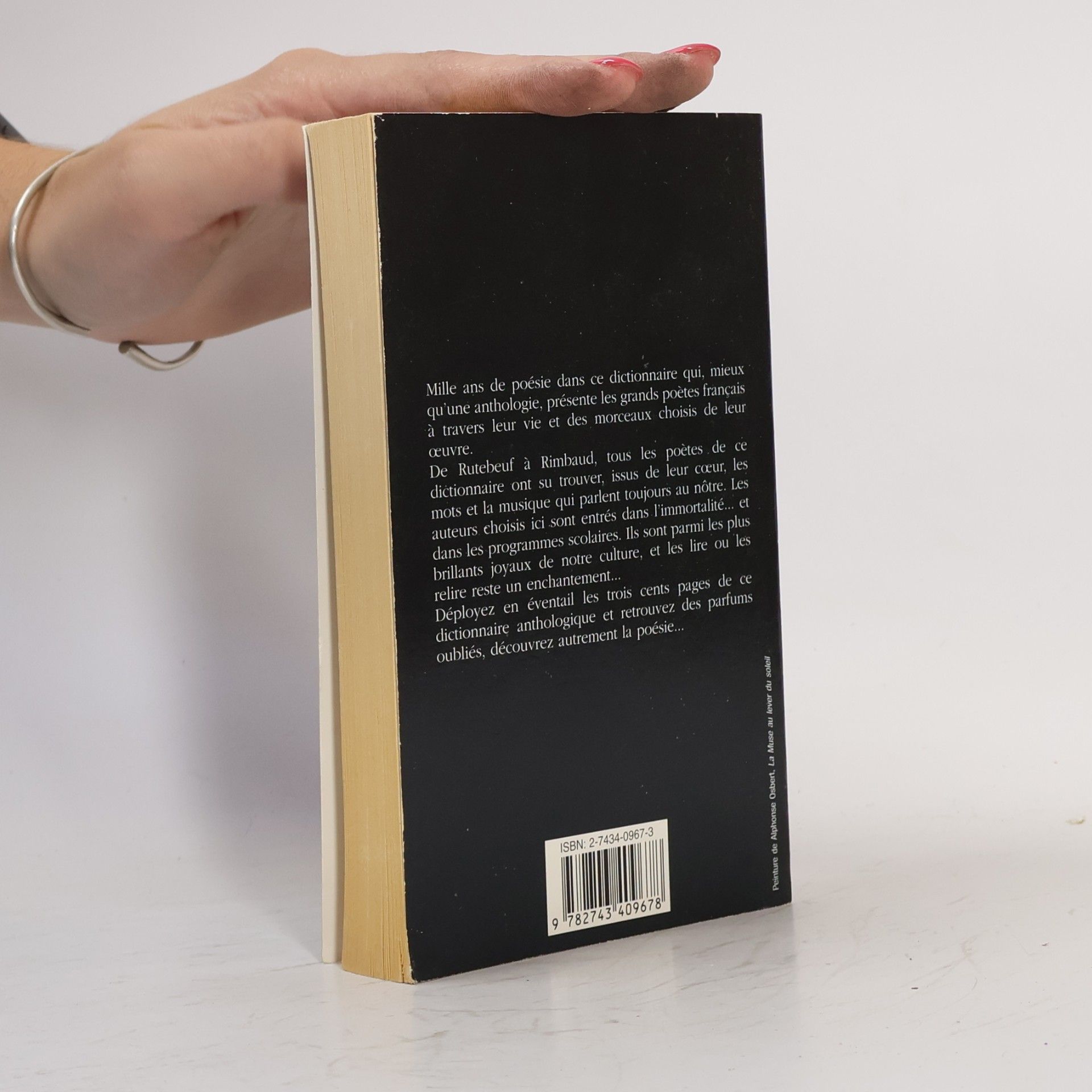 Pierre Ripert Dictionnaire anthologique de la poésie française