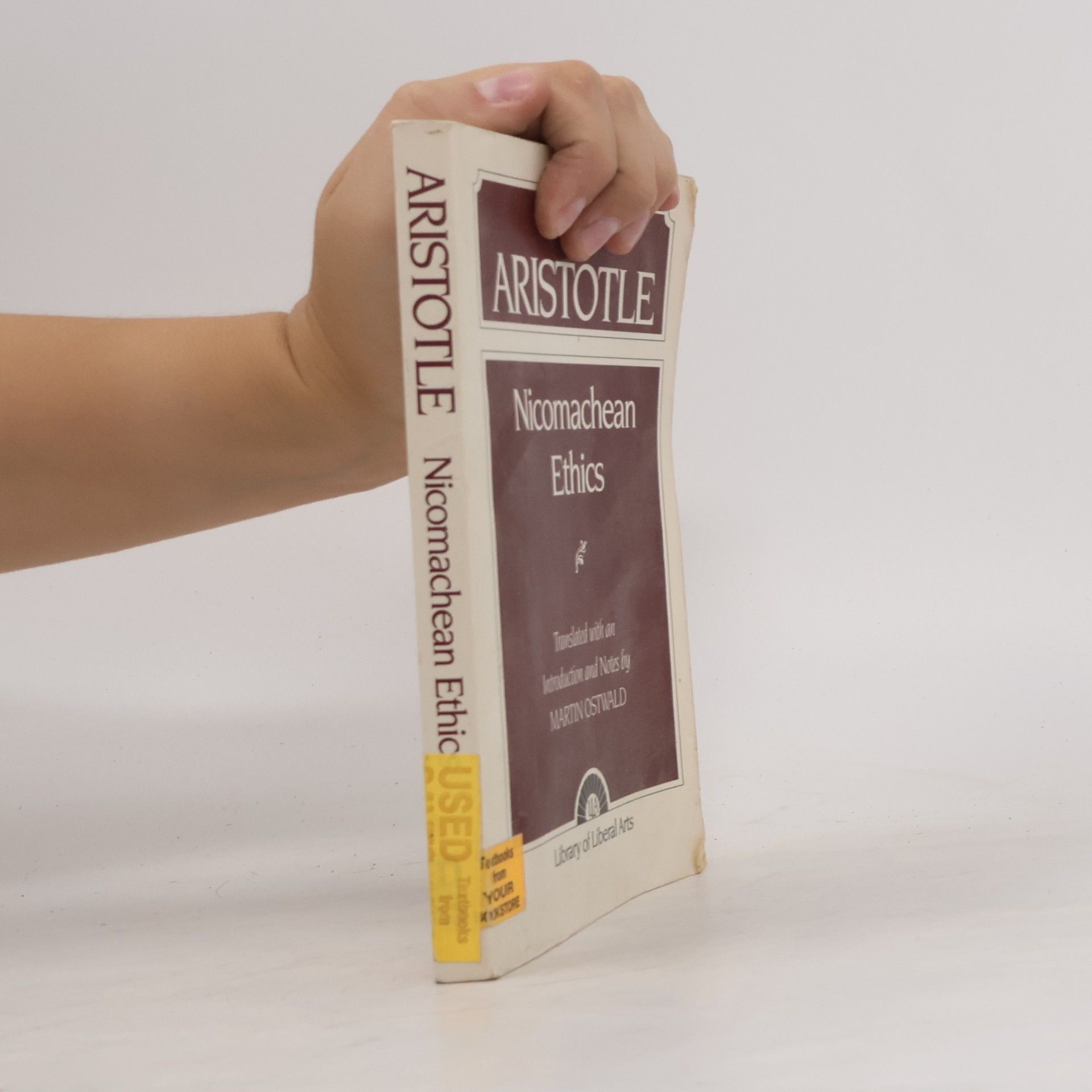 Aristotle Library of Liberal Arts: Nicomachean Ethics: Translated With An Introduction And Notes