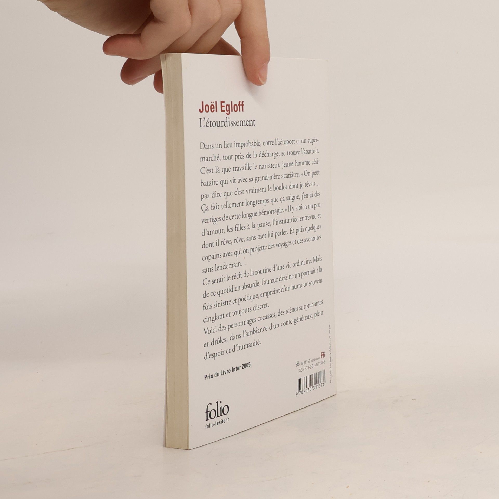 Egloff Joël Folio: L'Étourdissement