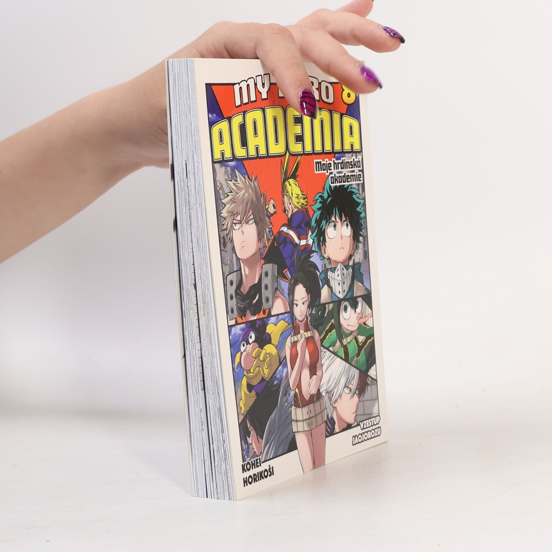 Kōhei Horikoshi Moje hrdinská akademie. Sv. 8, Vzestup Jaojorozu