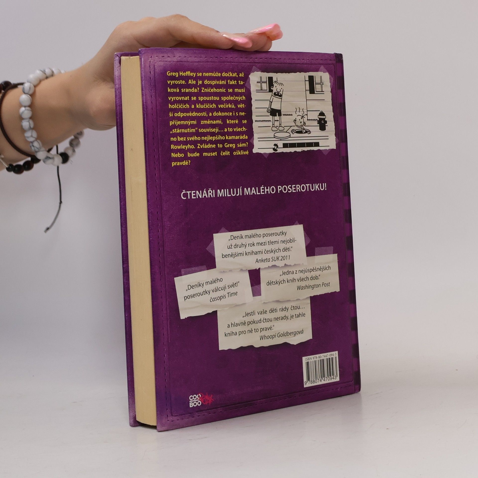 Jeff Kinney Deník malého poseroutky 5. Ošklivá pravda