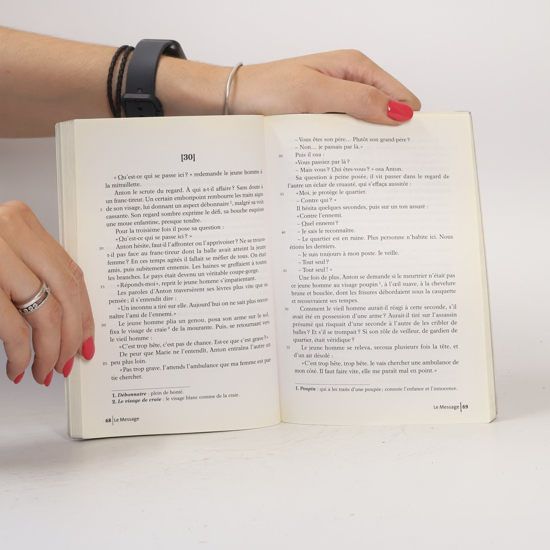 Andrée Chedid Étonnants Classiques: Le Message - Texte intégral