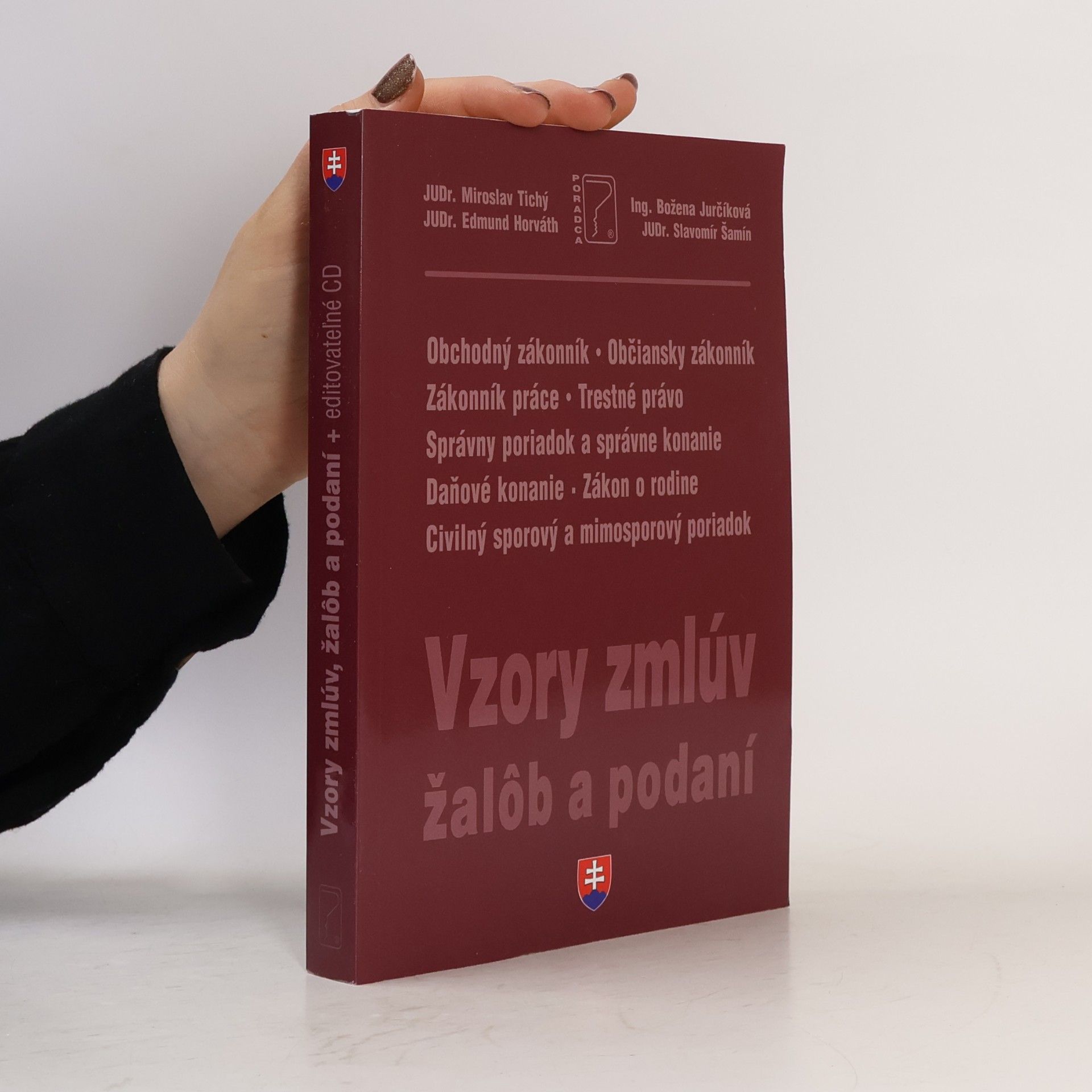 Vzory zmlúv, žalôb a podaní 2022 + editovateľné vzory na CD