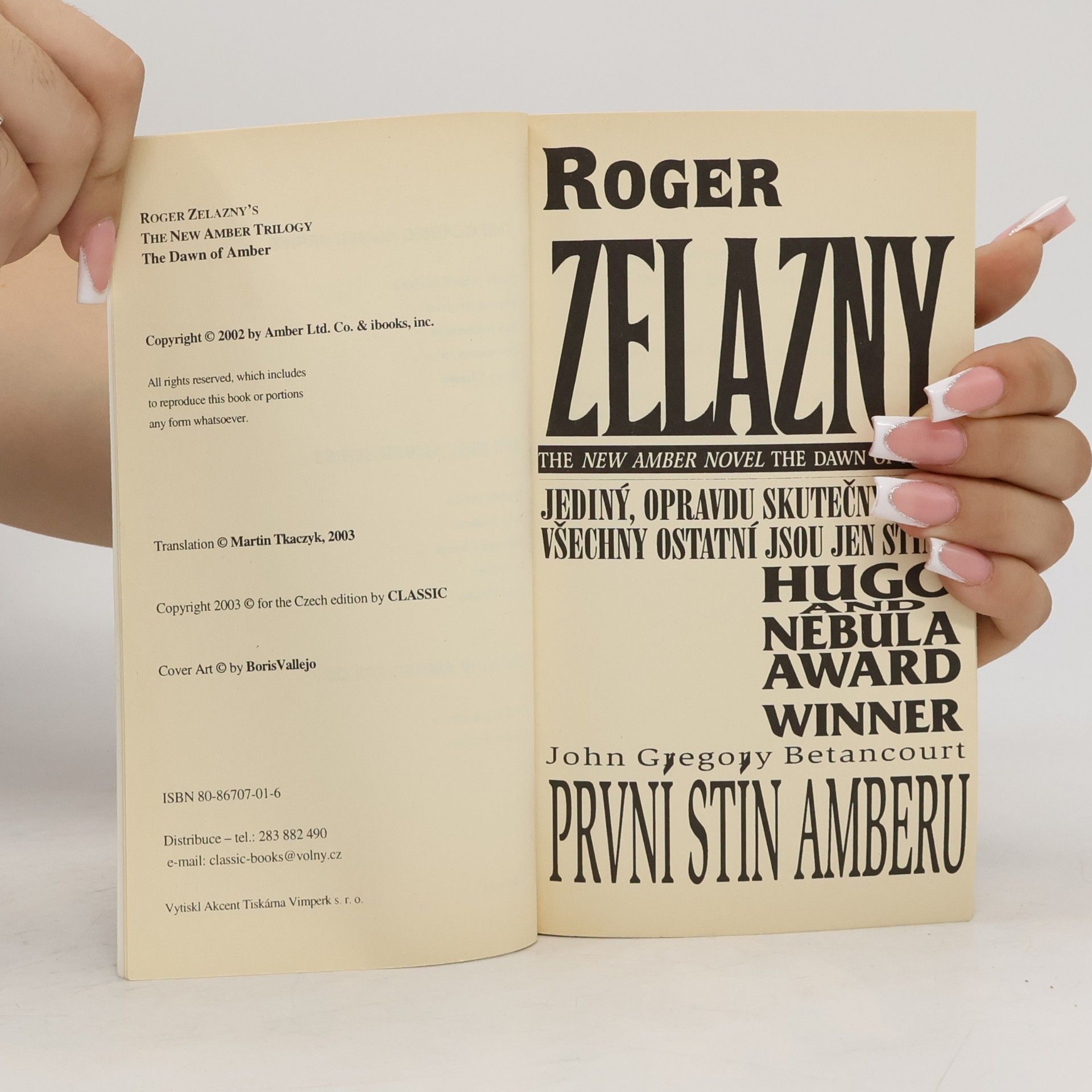 Roger Zelazny První stín Amberu