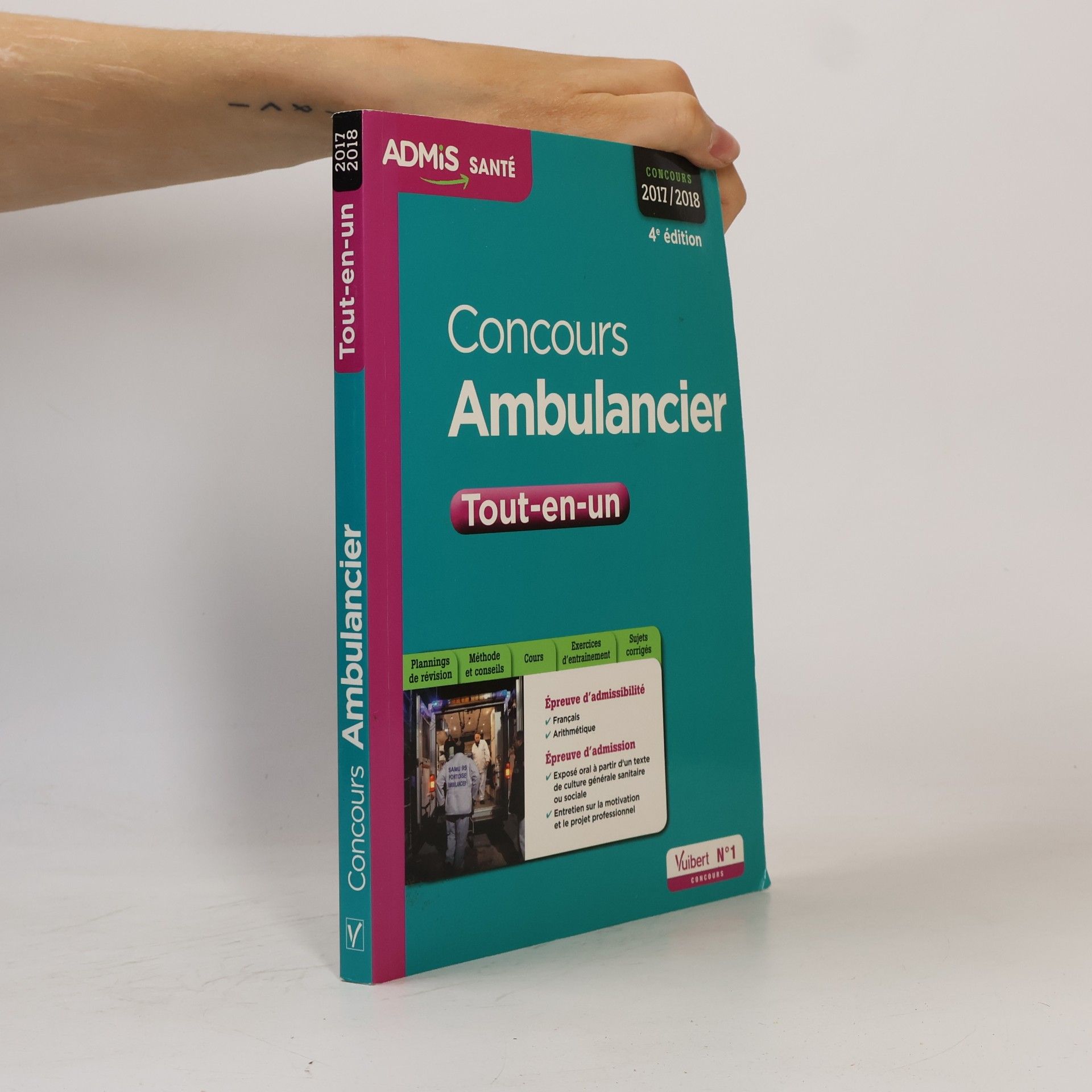 Concours Ambulancier - Tout-en-un: Concours 2017/2018 - 4e édition