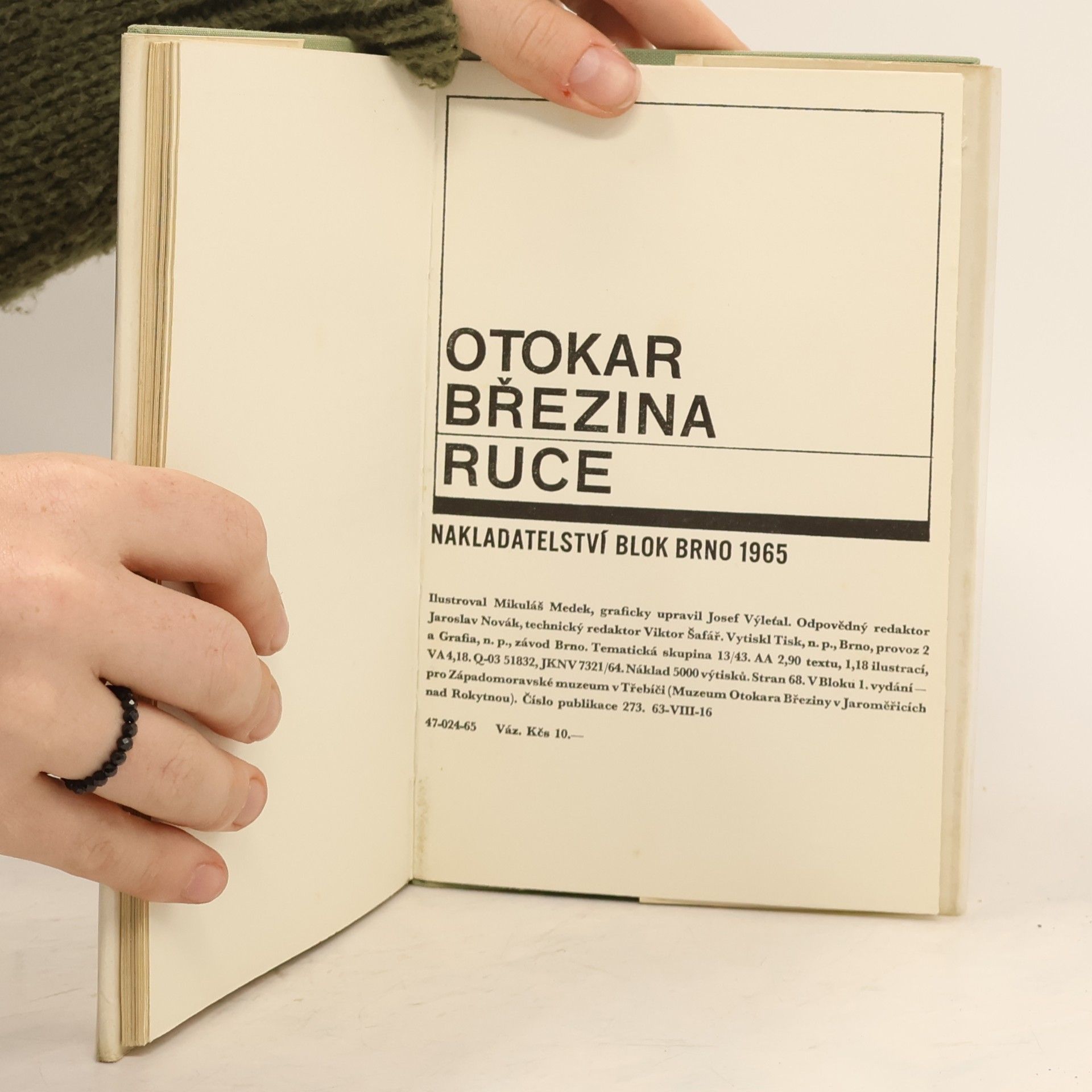 Otokar Březina Ruce