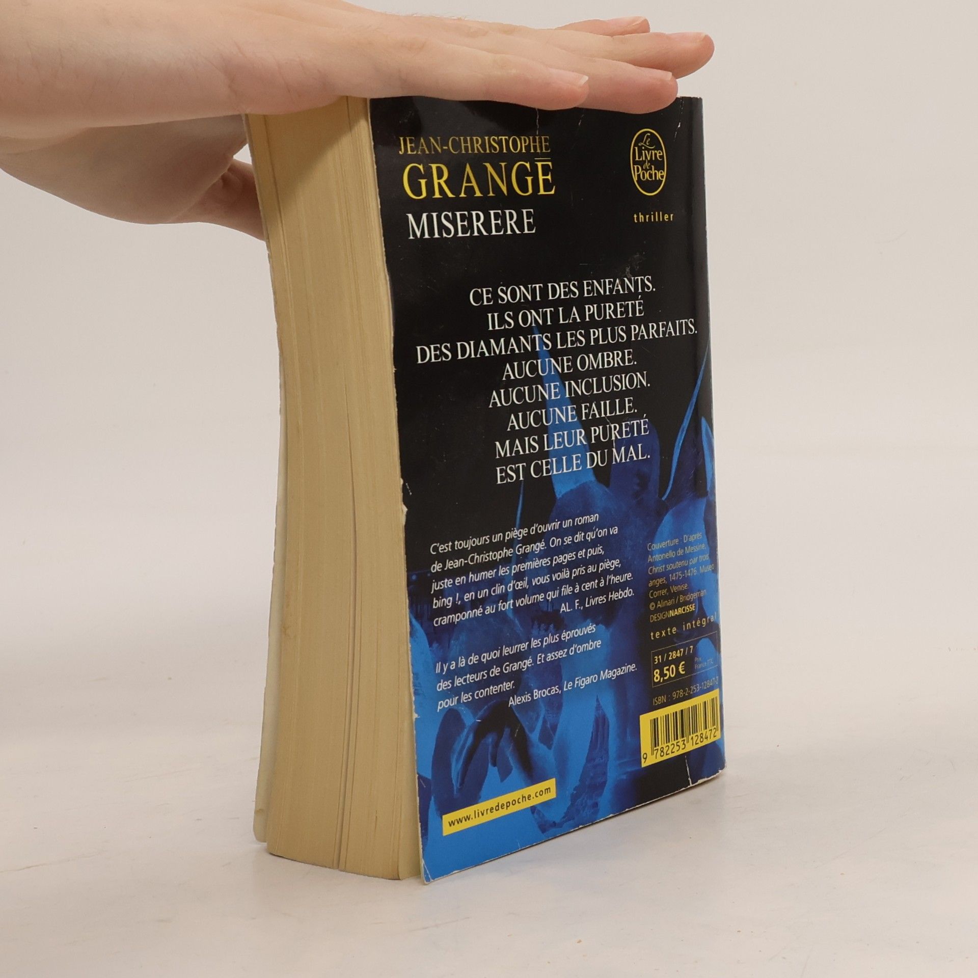 Jean Christophe Grangé Le Livre de Poche: Miserere