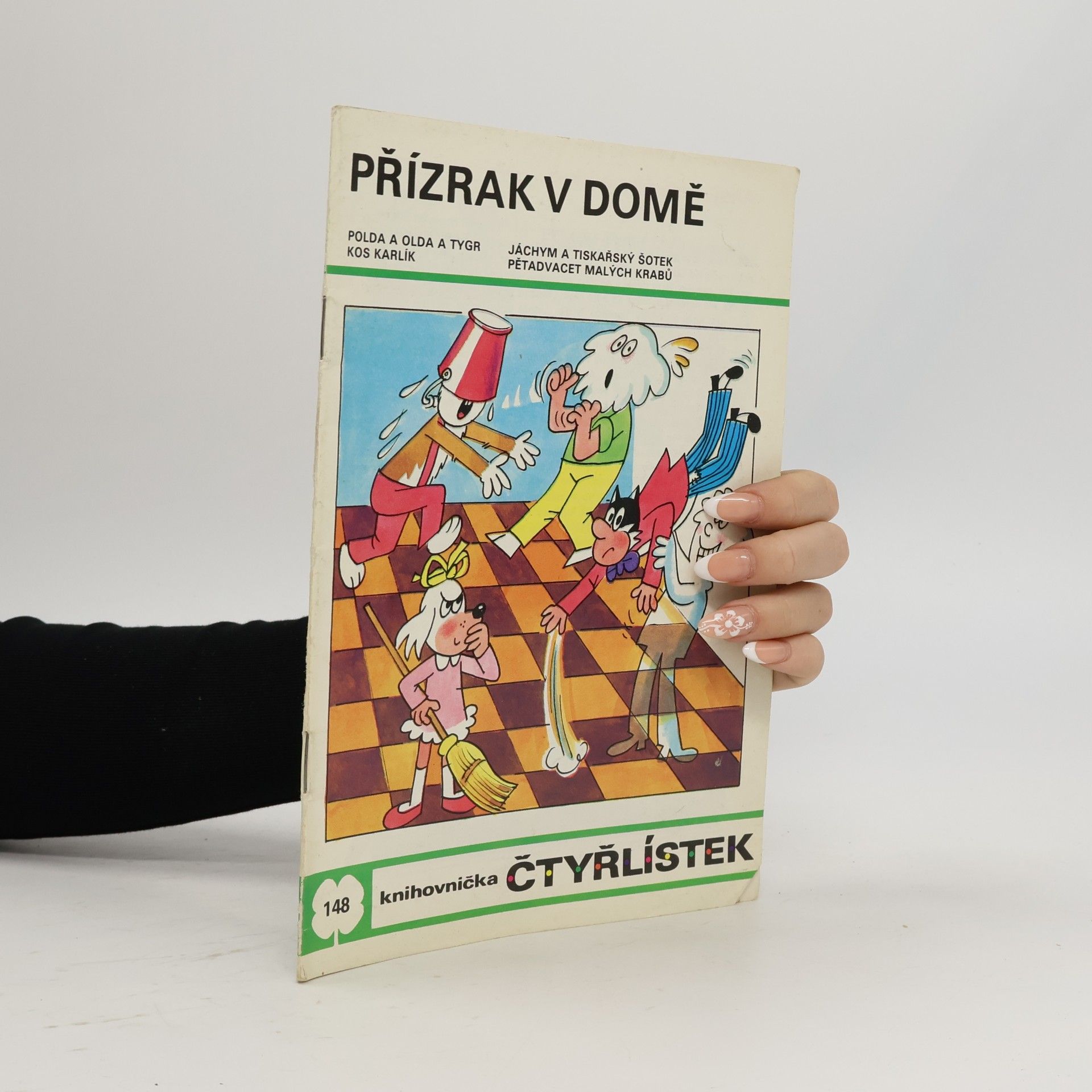 Ljuba Štíplová Čtyřlístek 148. Přízrak v domě