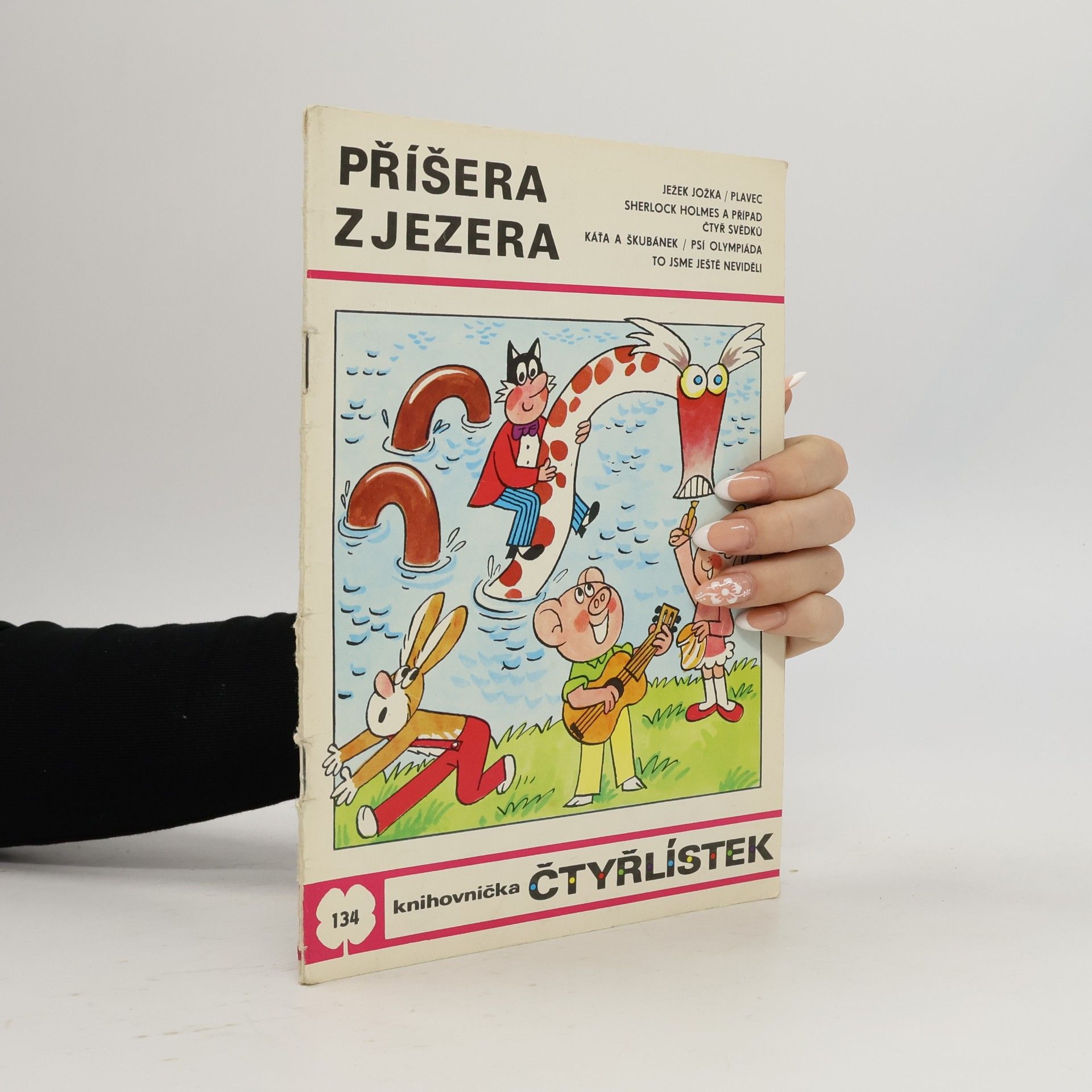 Jaroslav Němeček Čtyřlístek 134. Příšera z jezera
