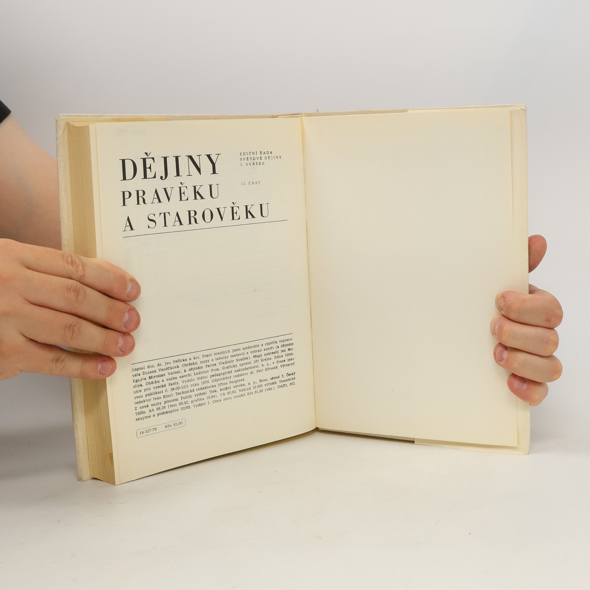 Jan Pečírka Dějiny pravěku a starověku II