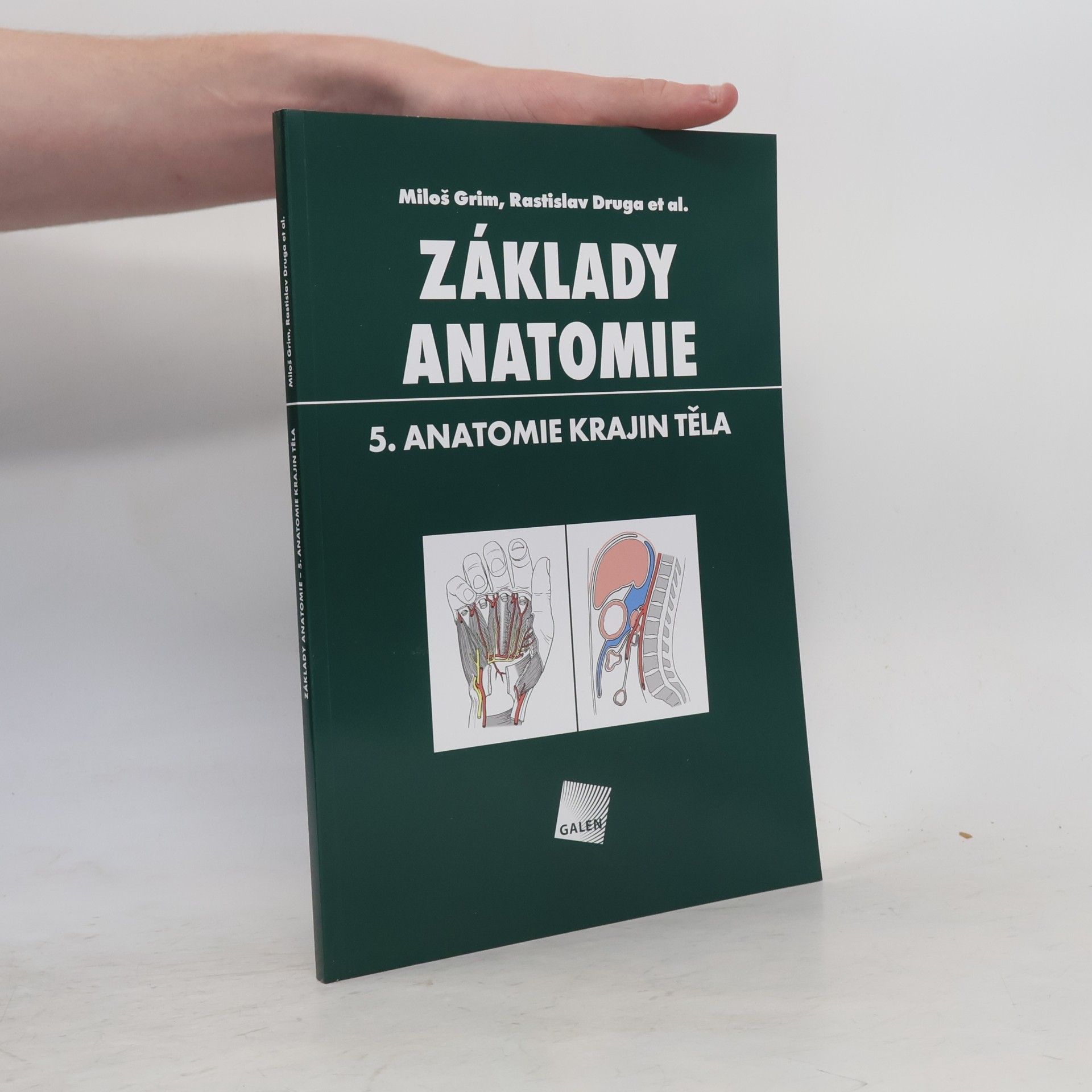 Miloš Grim Základy anatomie. 5., Anatomie krajin těla