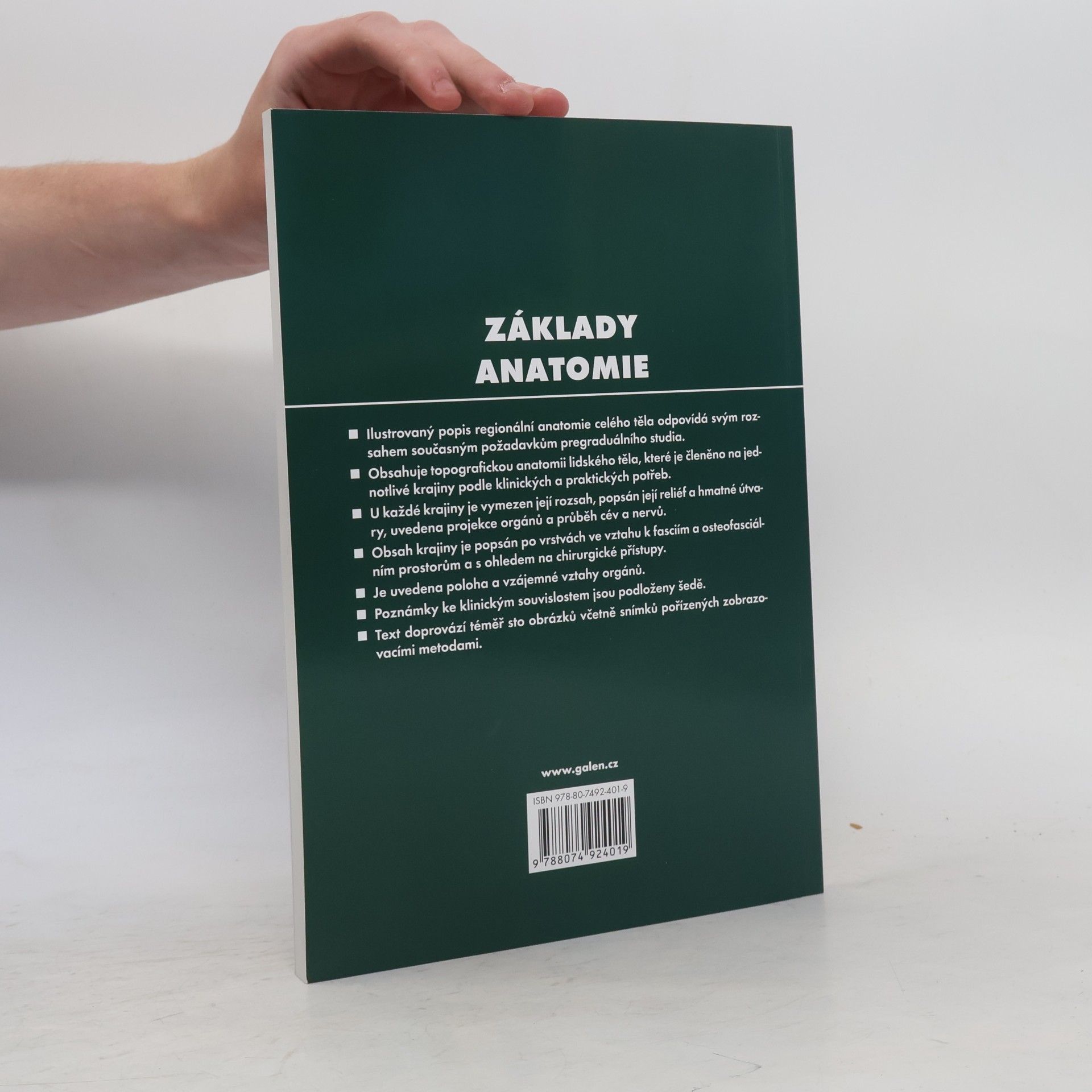 Miloš Grim Základy anatomie. 5., Anatomie krajin těla