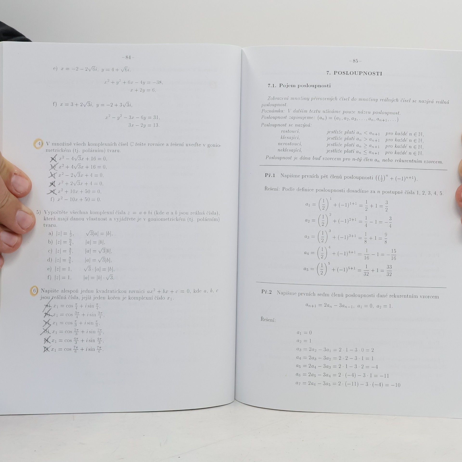 Marta Rosická Sbírka příkladů z matematiky k přijímacím zkouškám na VŠE