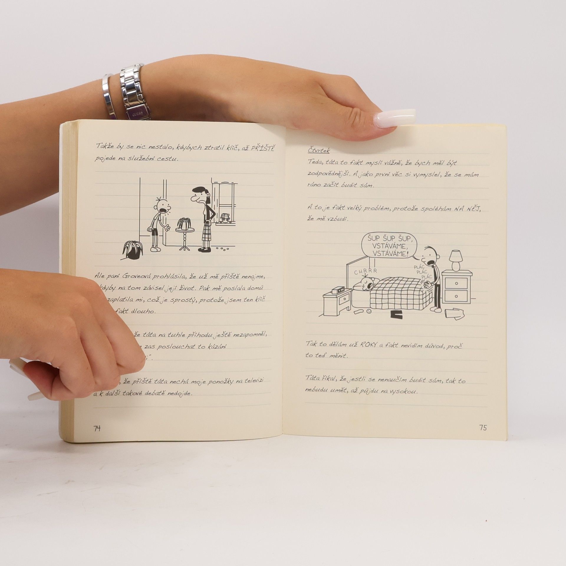 Jeff Kinney Deník malého poseroutky 5. Ošklivá pravda