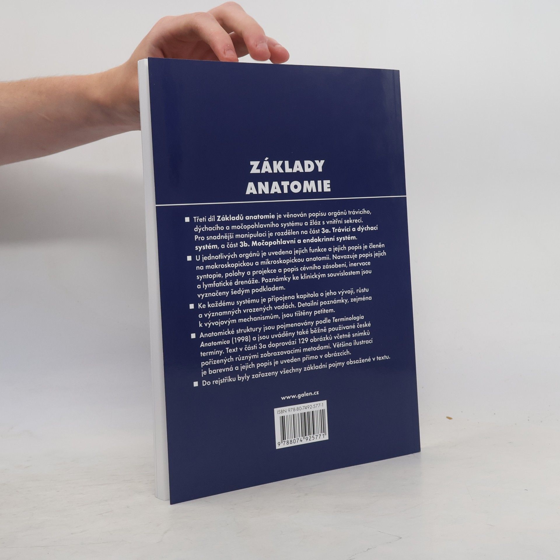 Miloš Grim Základy anatomie. 3a., Trávicí a dýchací systém