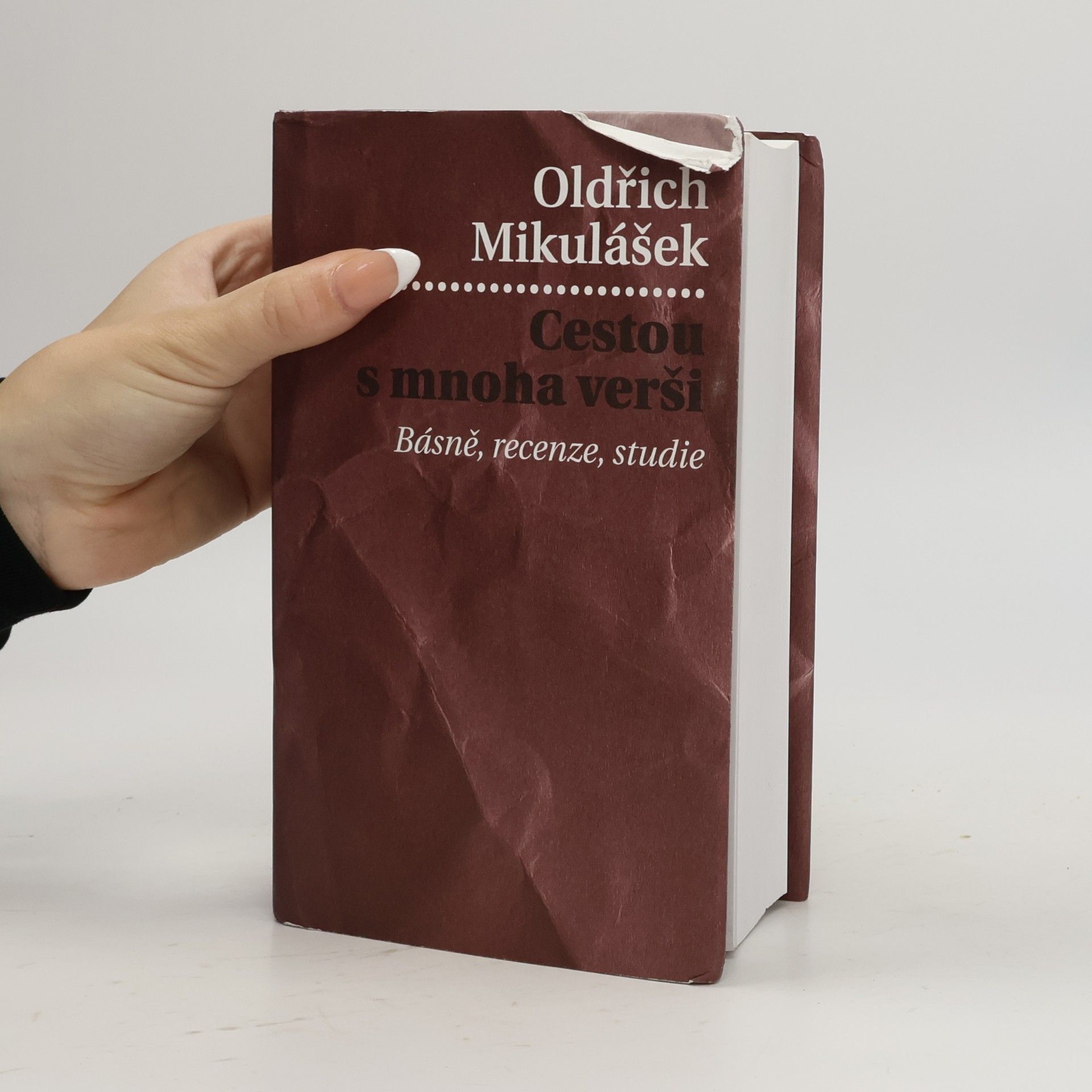 Oldřich Mikulášek Cestou s mnoha verši