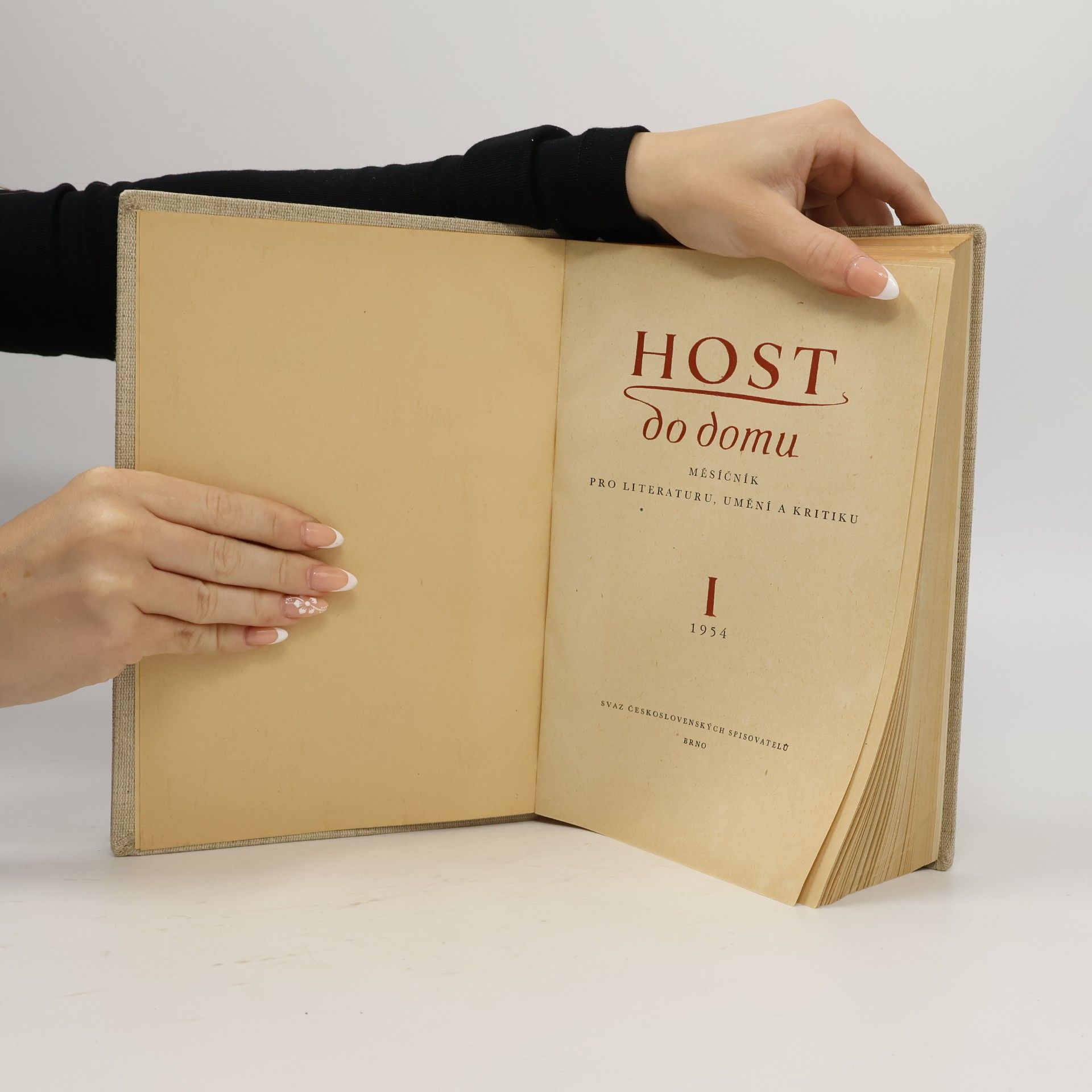 Kolektiv autorů Host do domu 1/1954