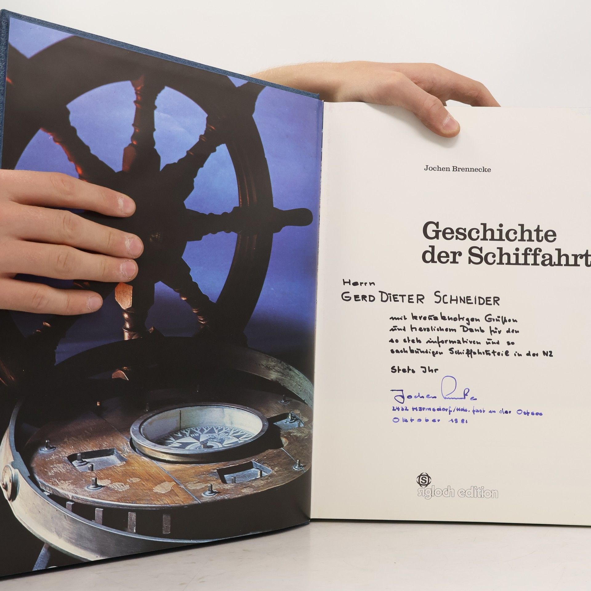 Jochen Brennecke Geschichte der Schiffahrt