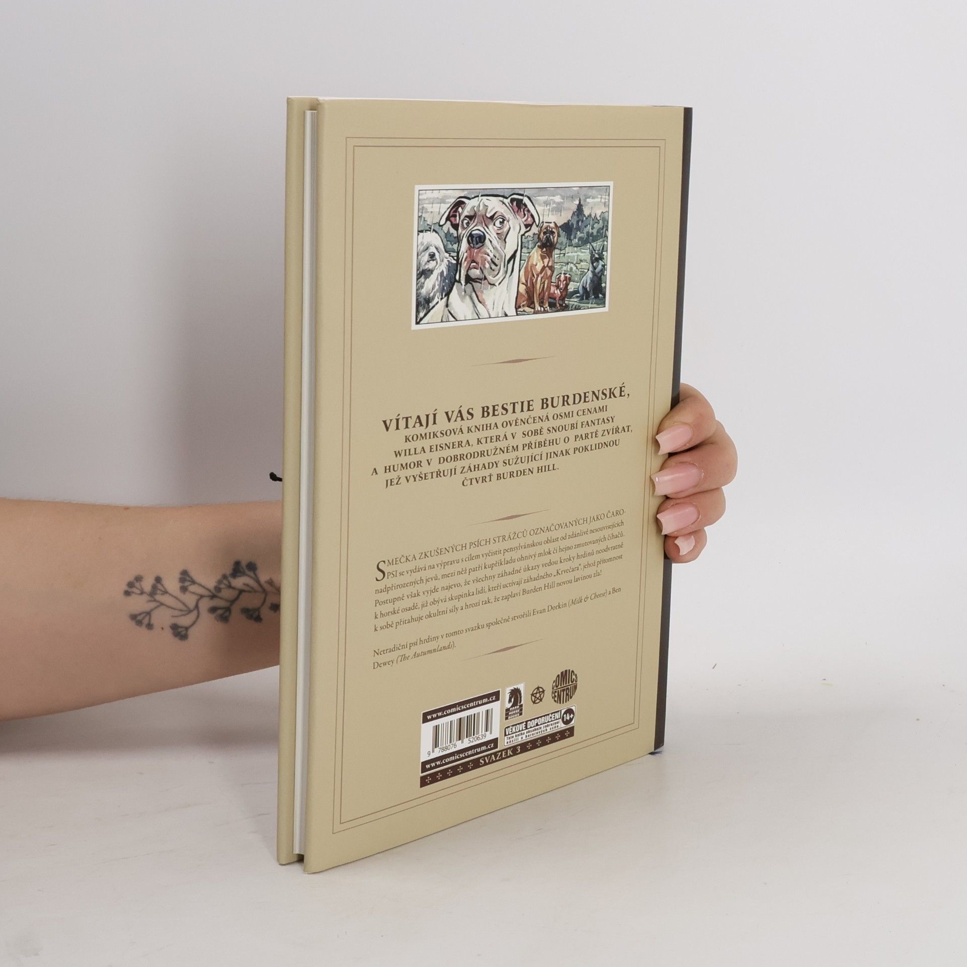 Evan Dorkin Bestie burdenské: O čaropsech a podivných dvojnožcích