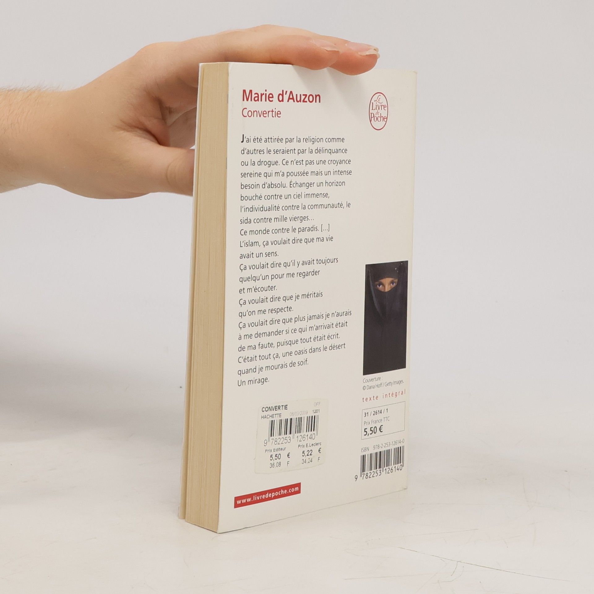 Marie d'Auzon Le Livre de Poche: Convertie