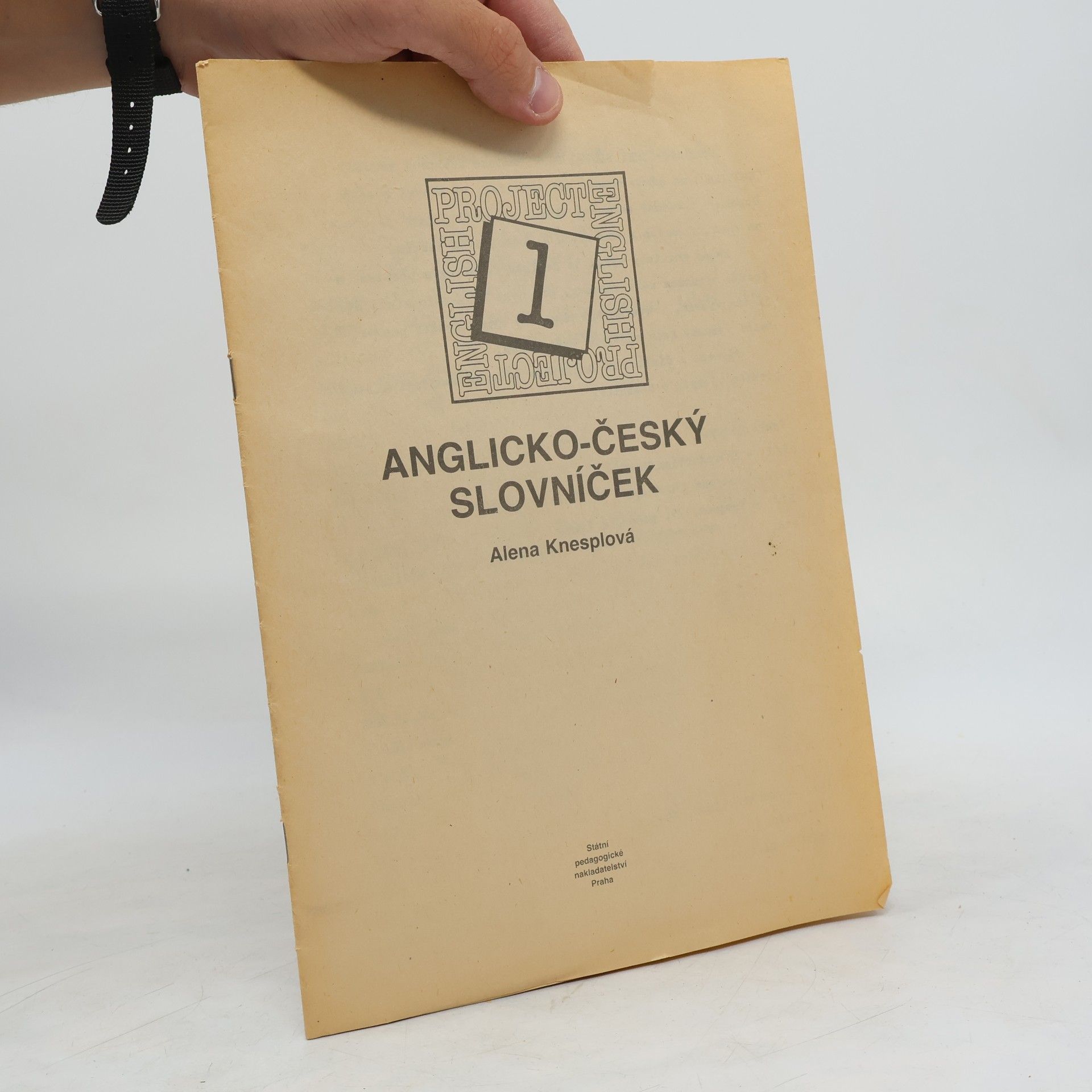 Alena Knesplová Anglicko-český slovníček : Project English 1
