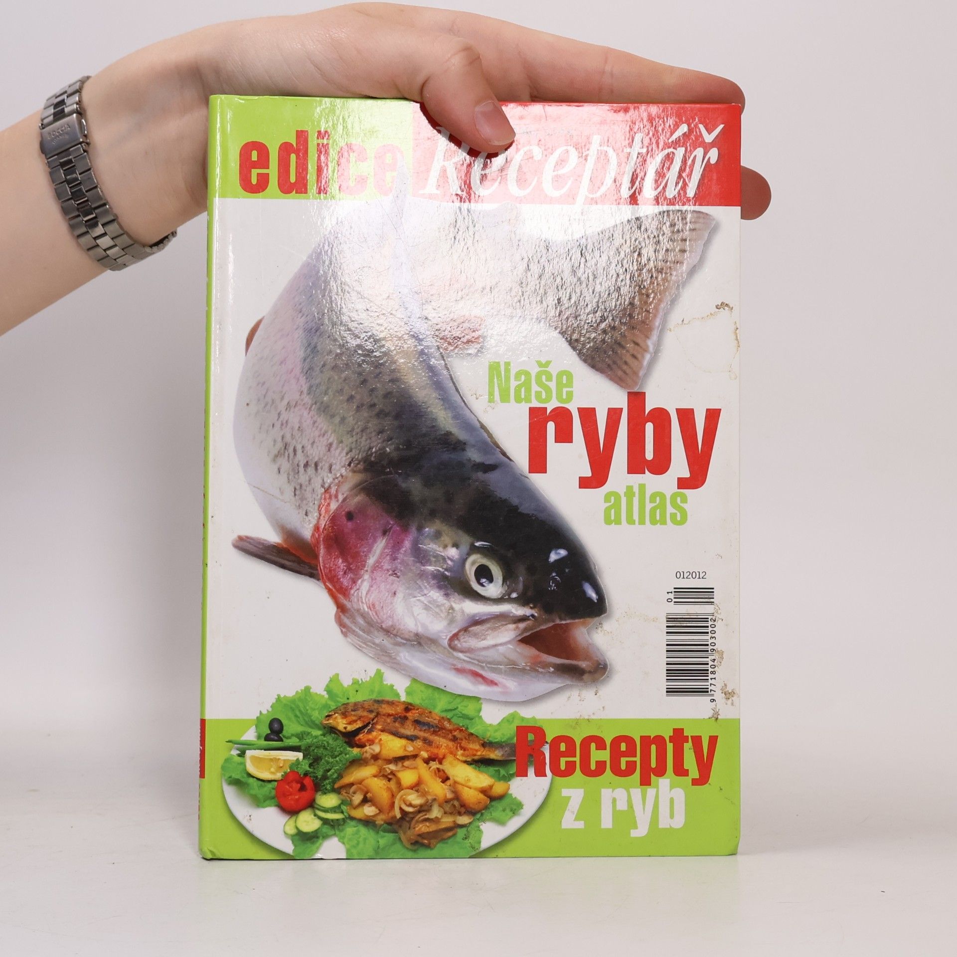Stanislav Lusk Edice Receptář. Naše ryby atlas. Recepty z ryb