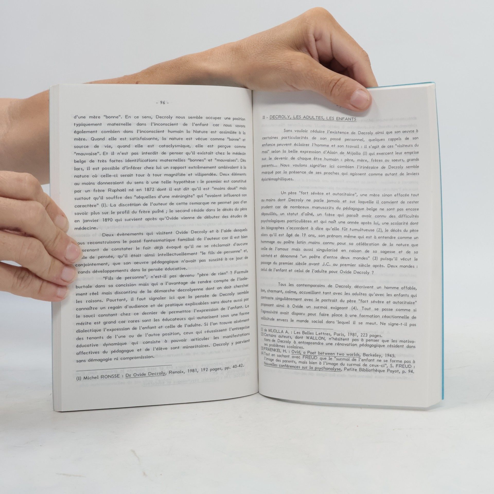 Autores varios Le Binet Simon. Decroly: Un modèle d'école?