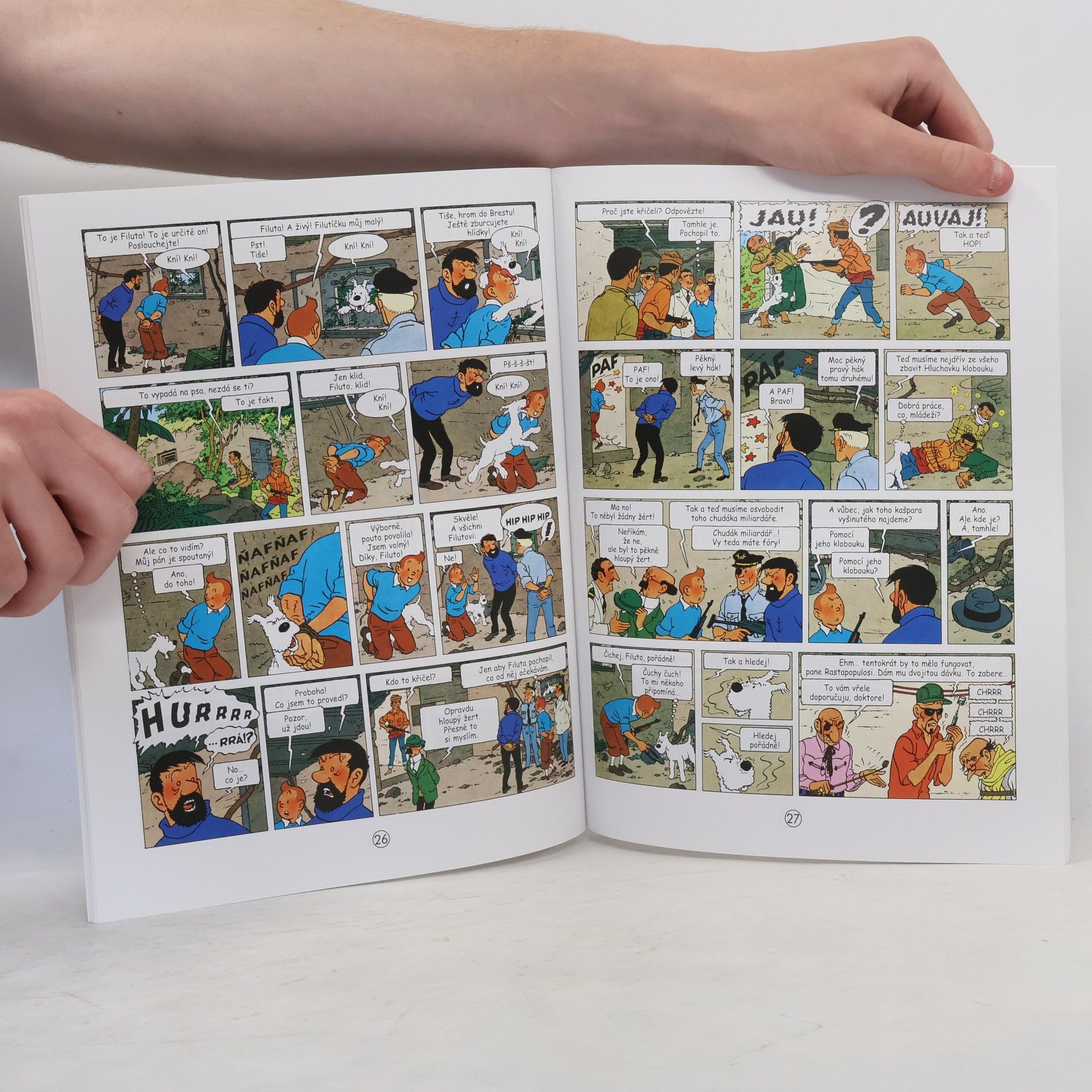 Kateřina Vinšová Tintin 22. Let 714 do Sydney