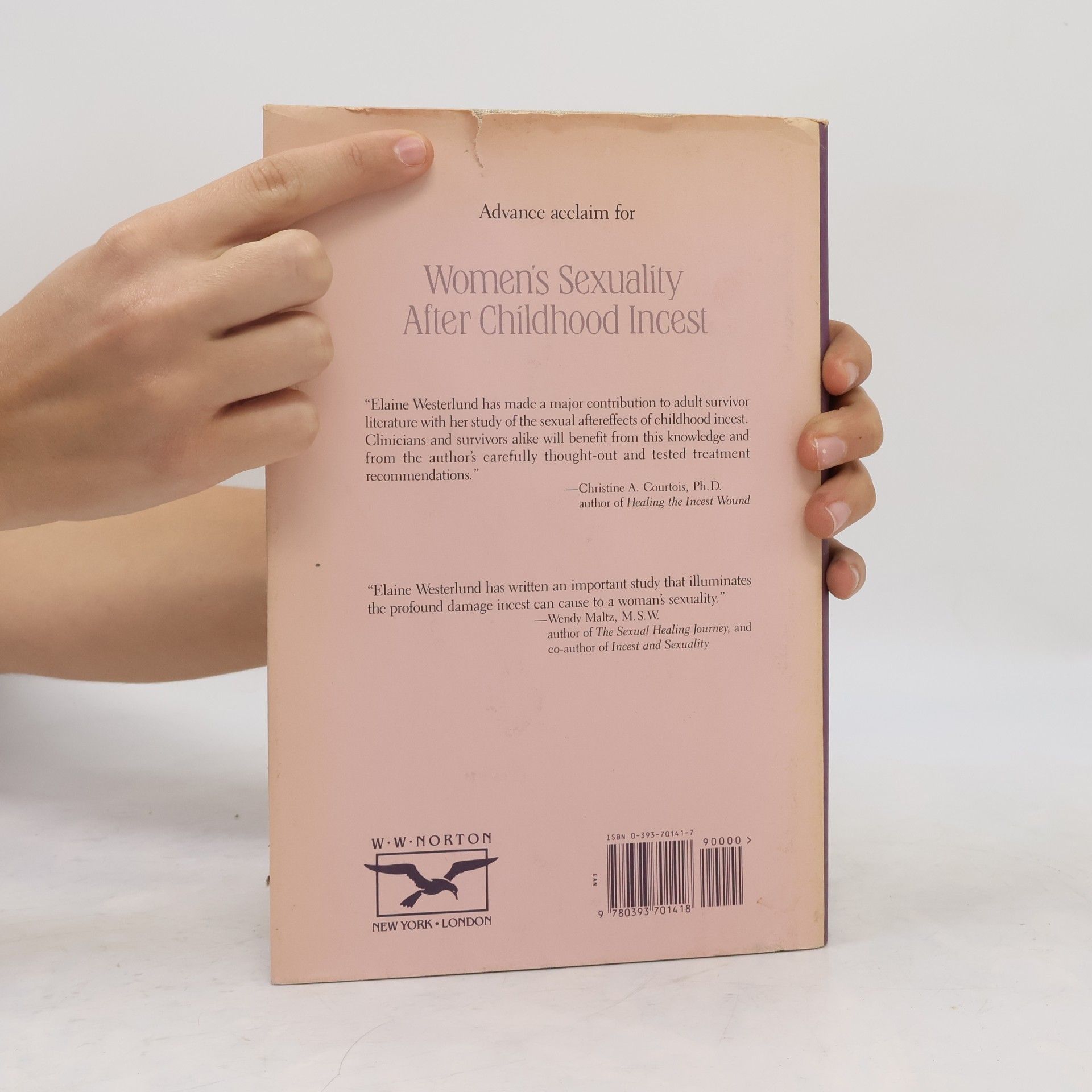Elaine Westerlund Women's Sexuality After Childhood Incest
