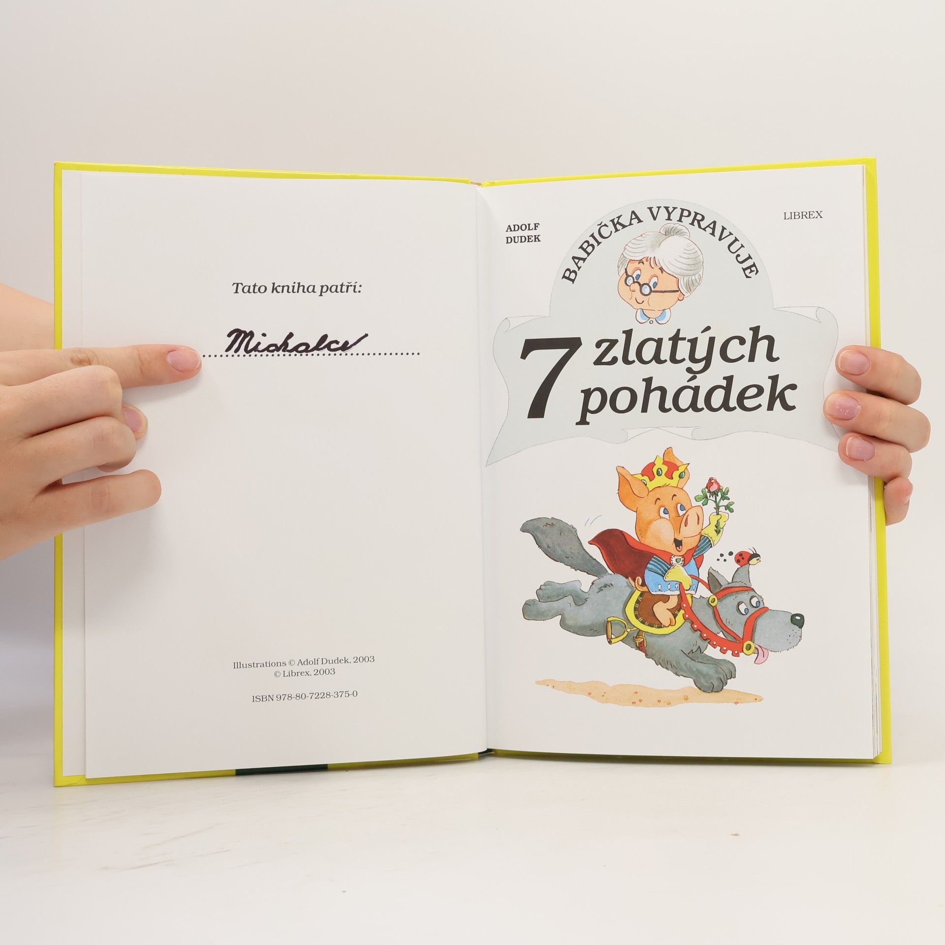Adolf Dudek Babička vypravuje 7 zlatých pohádek