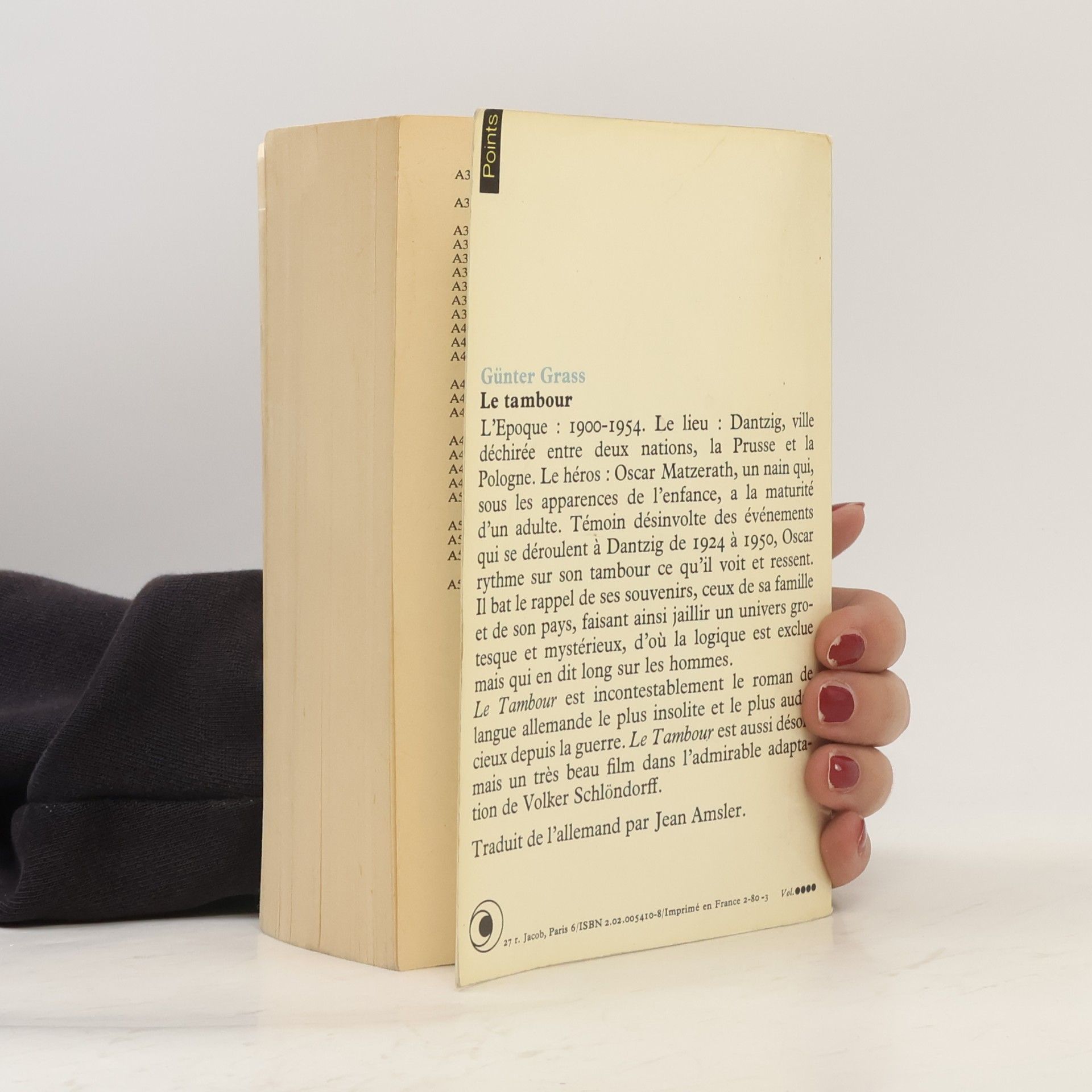 Günter Grass Points-Roman: Le tambour