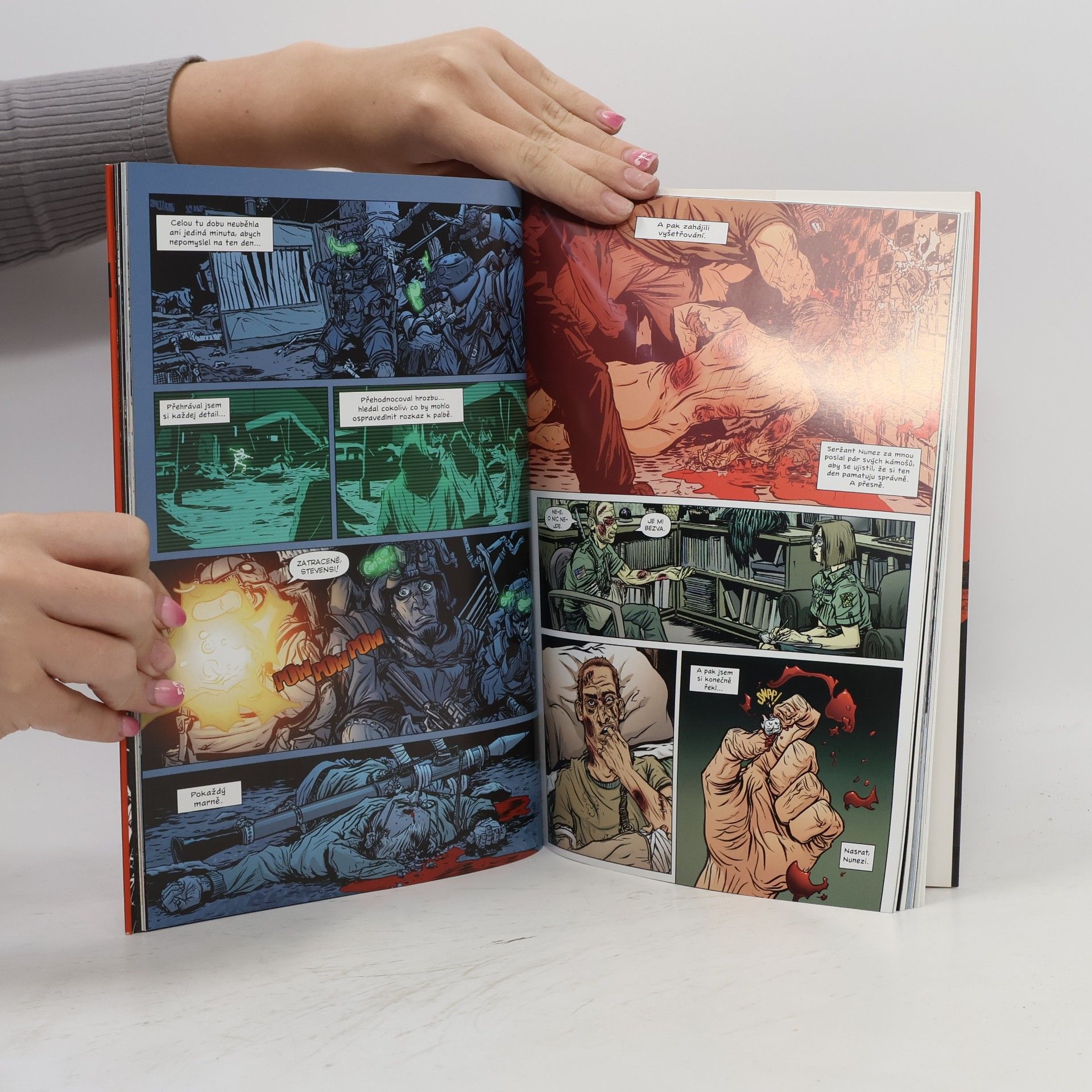 Brian Wood DMZ. Palba do vlastních