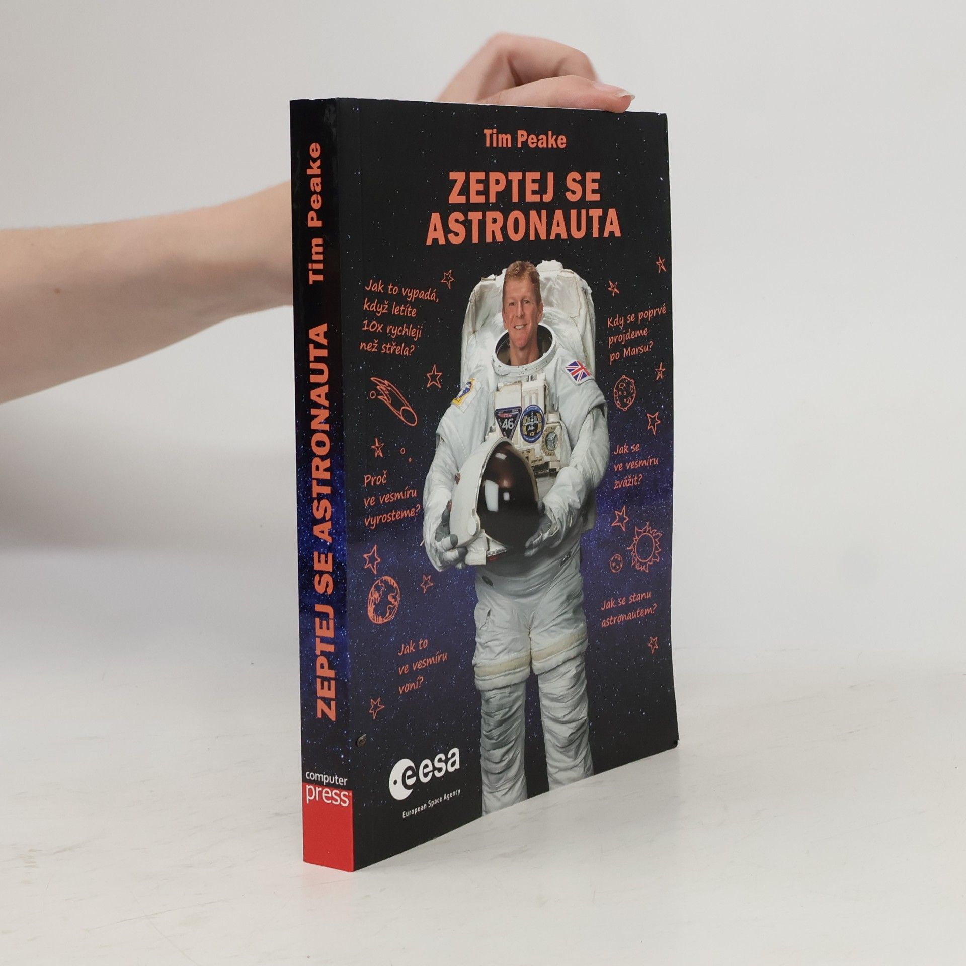 Timothy Peake Zeptej se astronauta