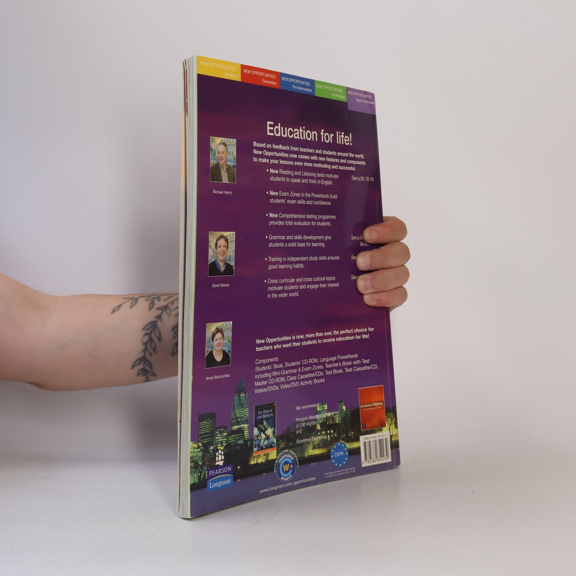Michael Harris New Opportunities. Education for Life. Upper Intermediate. Students' Book