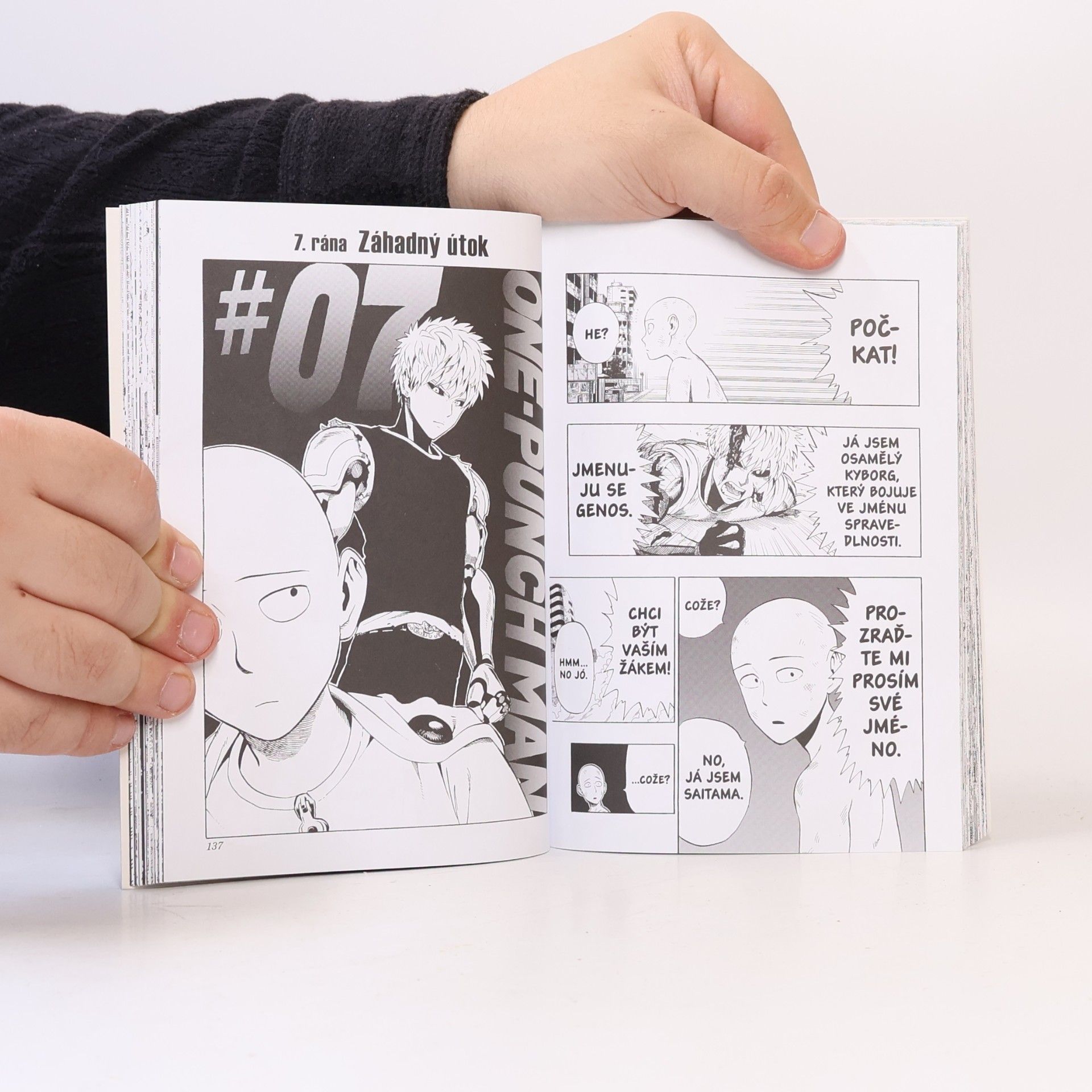 One One-Punch Man. 01, Jednou ranou