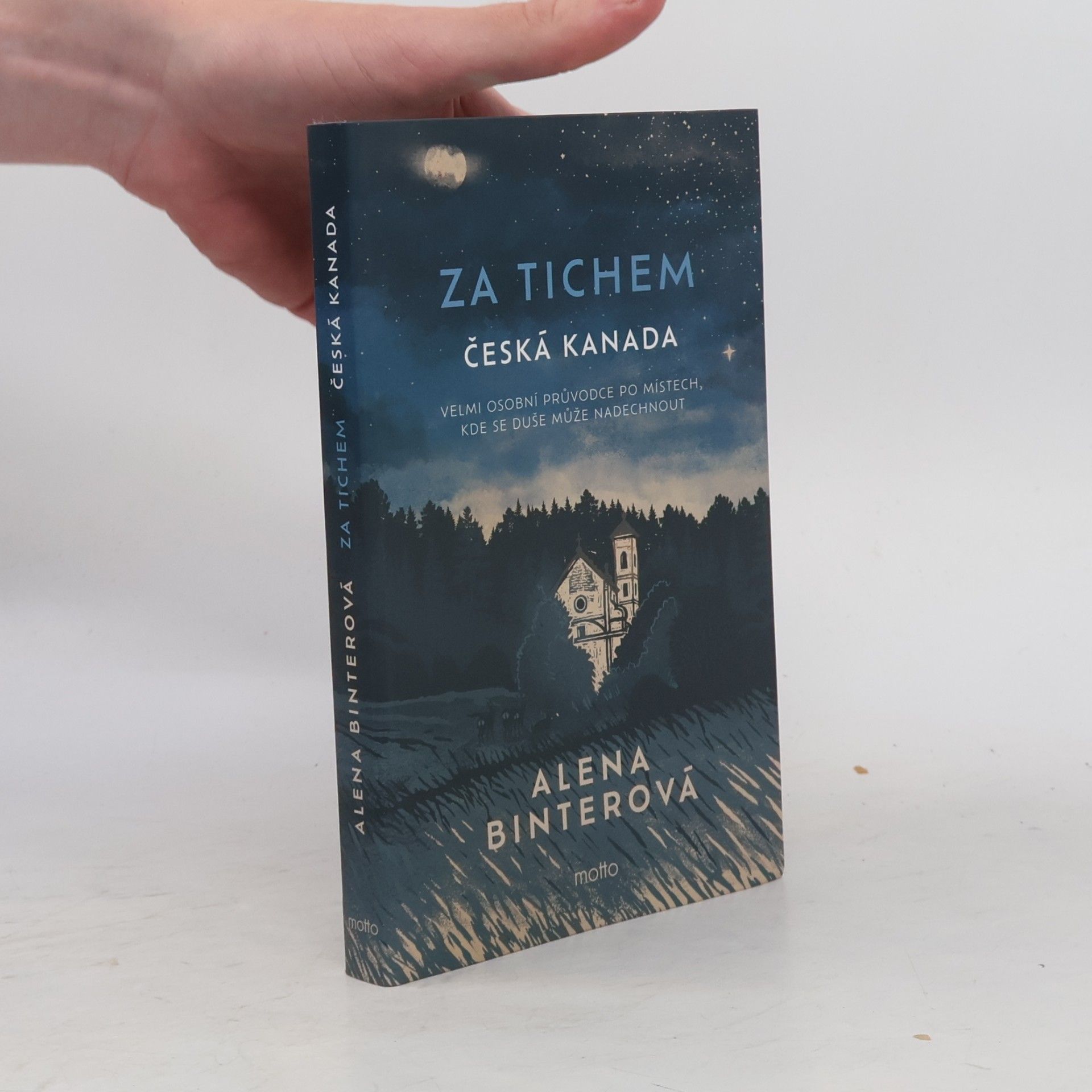Alena Binterova Za tichem. Česká Kanada
