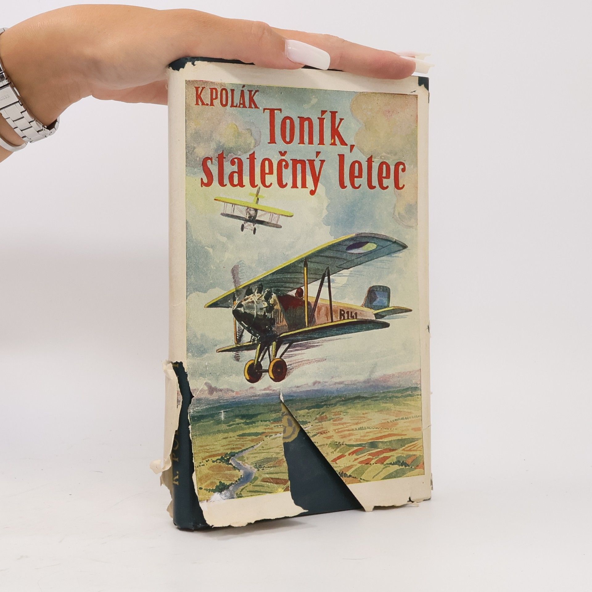 Karel R. Polák Toník, statečný letec