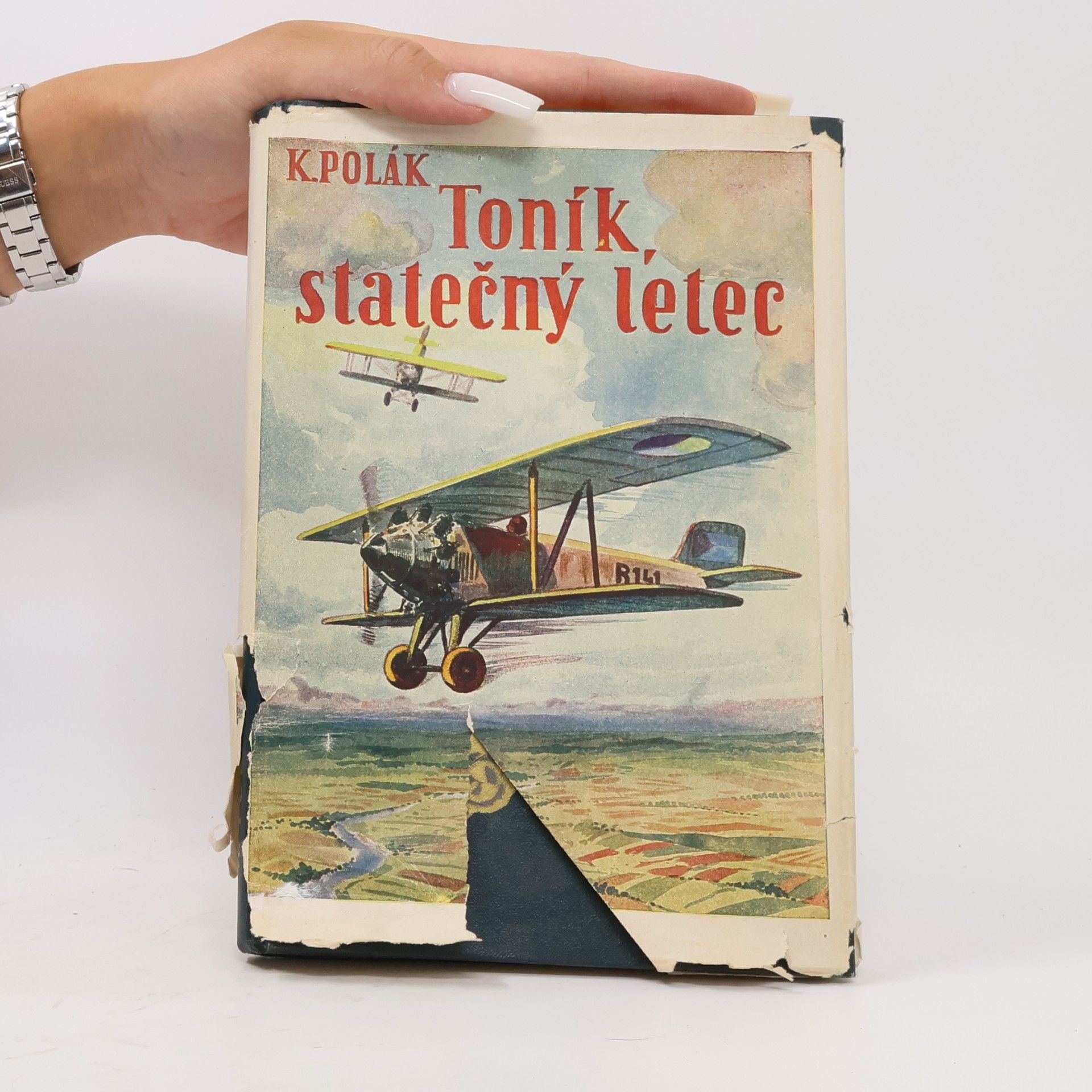 Karel R. Polák Toník, statečný letec