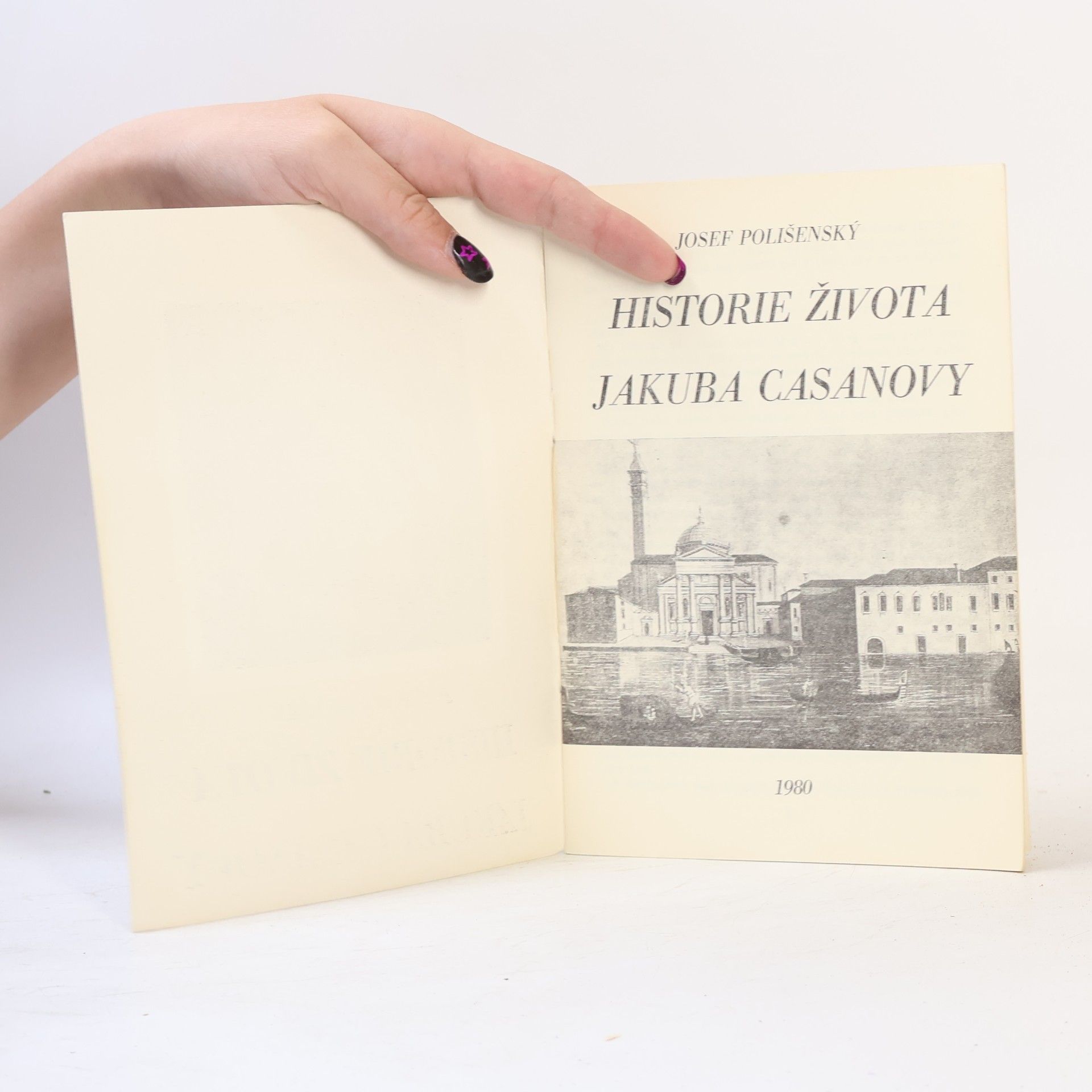 Josef Polišenský Historie života Jakuba Casanovy