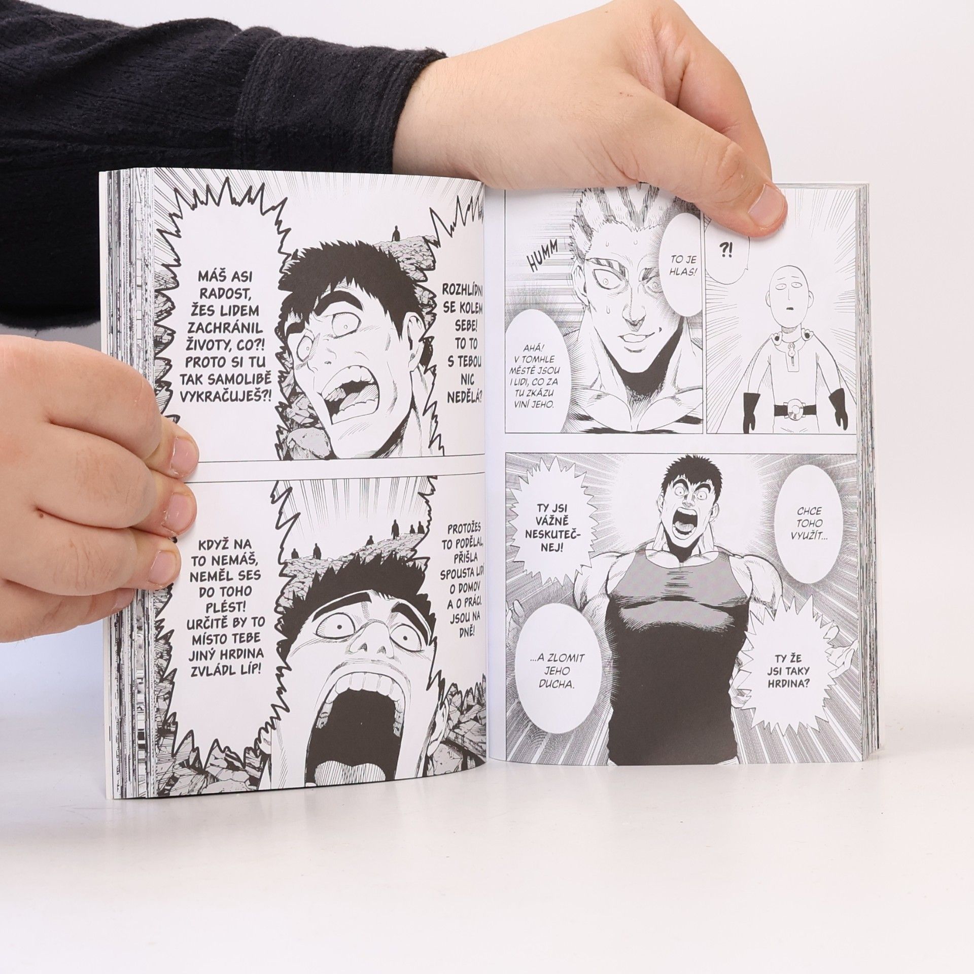 One One-Punch Man. 04, Obří meteorit