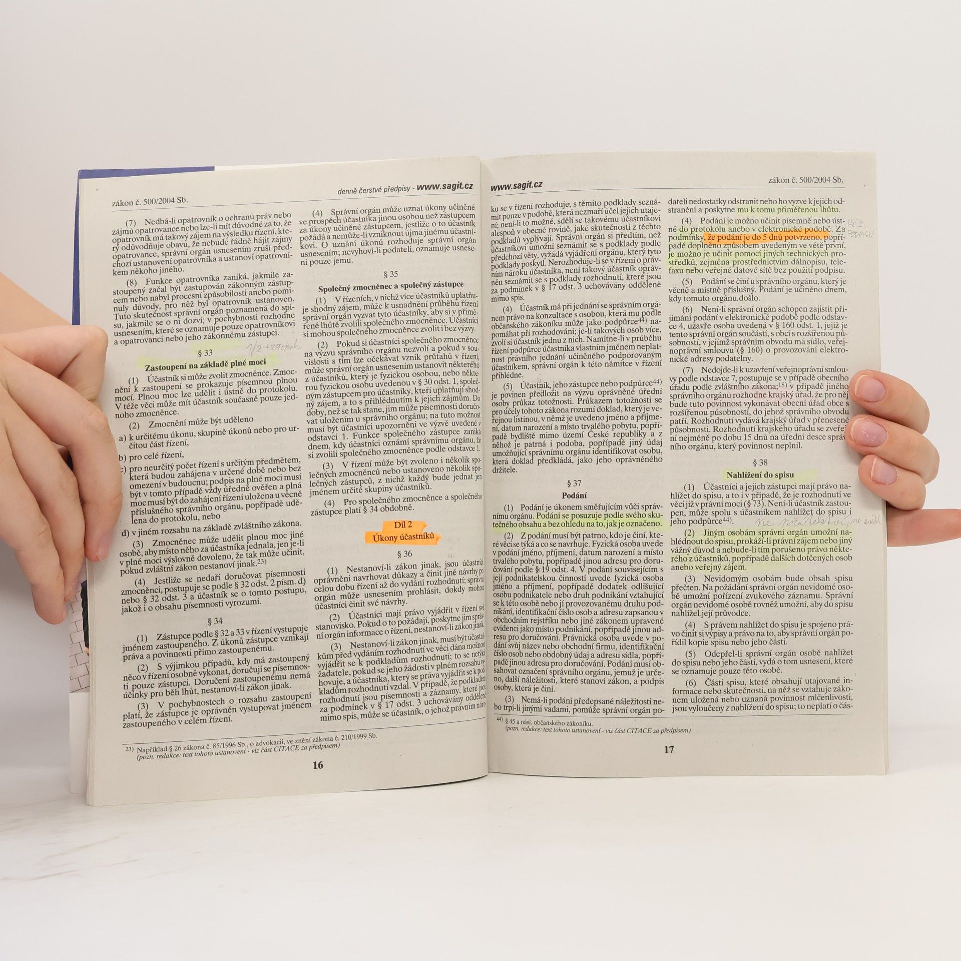 Various authors Správní řád. Přestupky. Soudní řád správní